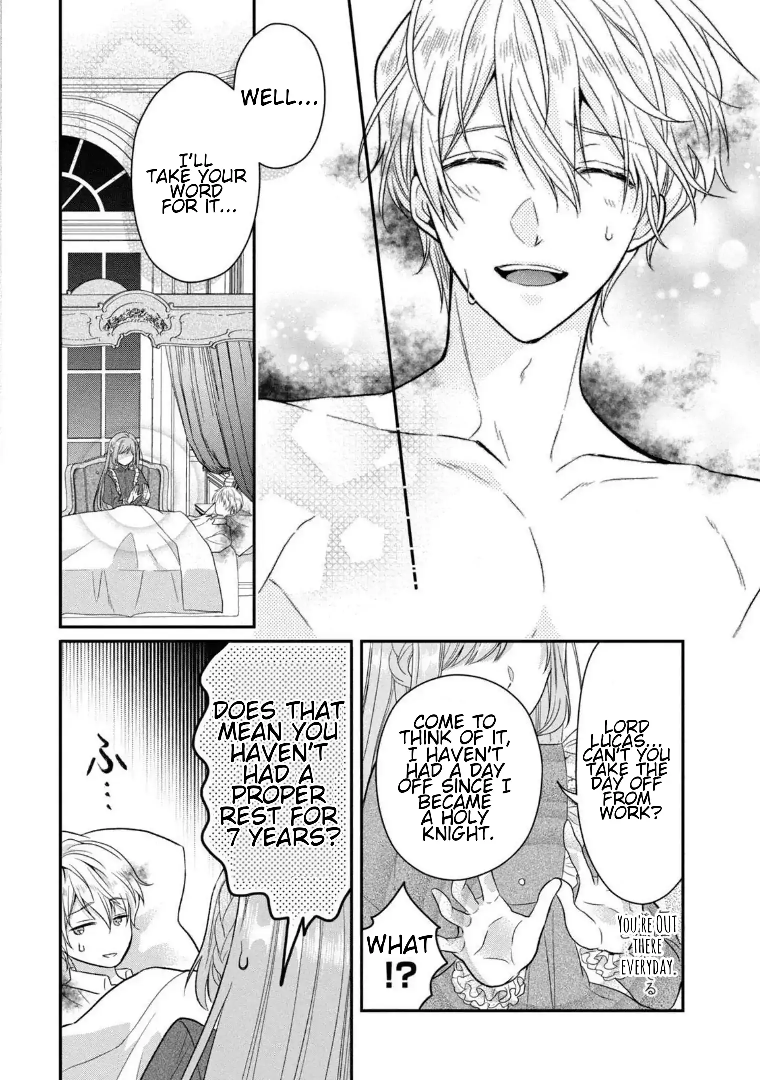 A Useless Saint and a Cursed Paladin: I Confessed to Make Memories but I Was Proposed to Instead Chapter 3.1 - Page 6