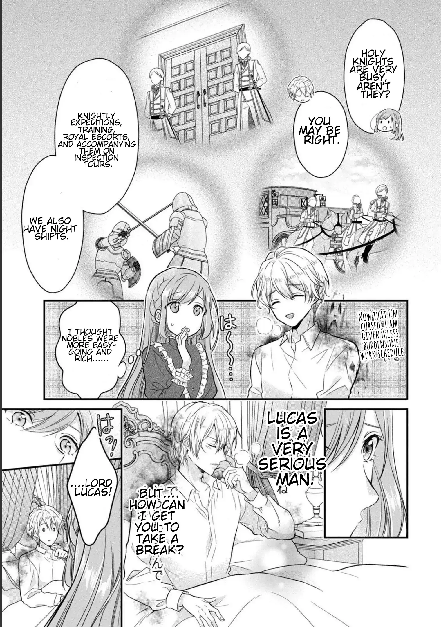 A Useless Saint and a Cursed Paladin: I Confessed to Make Memories but I Was Proposed to Instead Chapter 3.1 - Page 7