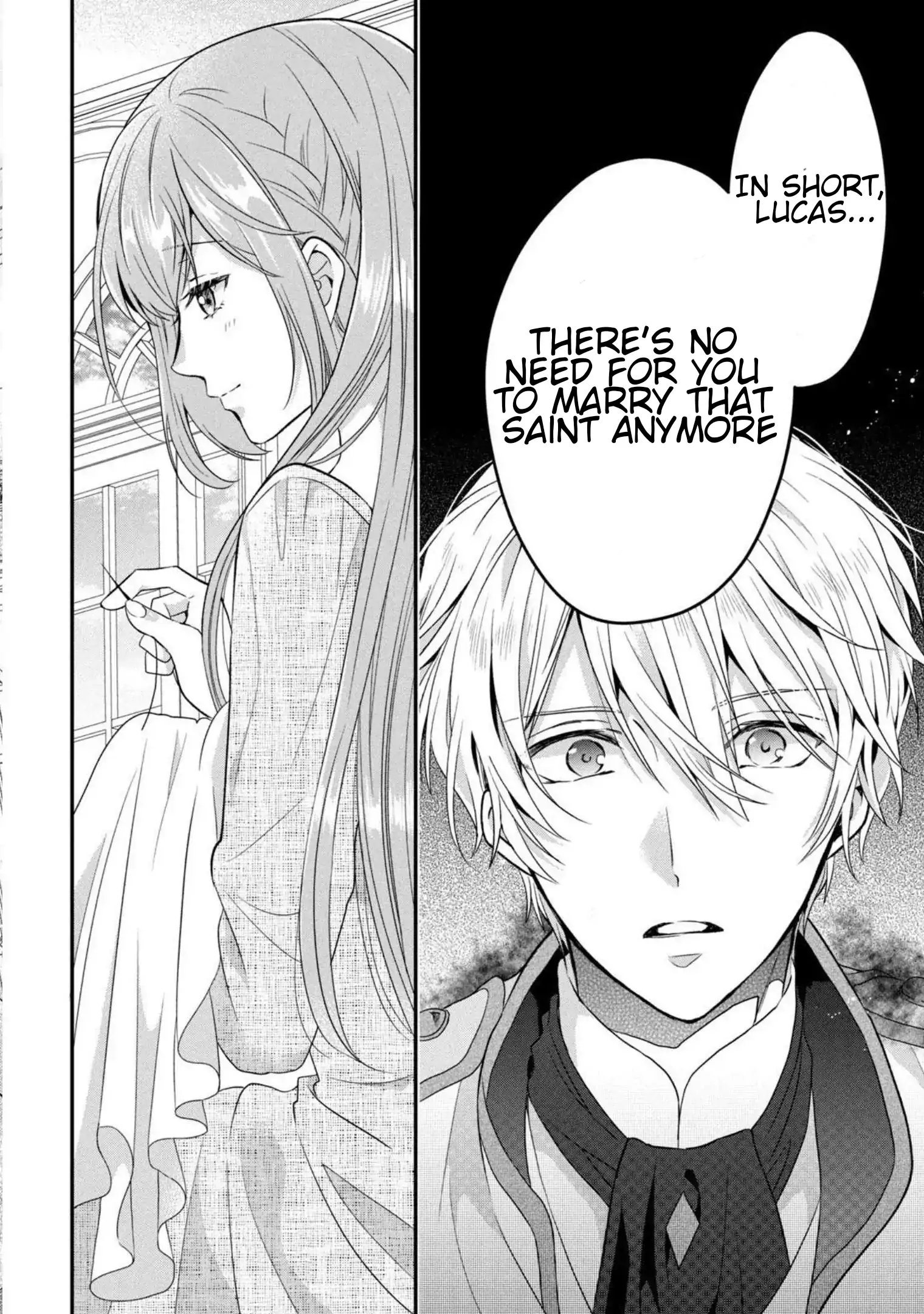 A Useless Saint and a Cursed Paladin: I Confessed to Make Memories but I Was Proposed to Instead Chapter 3.2 - Page 20