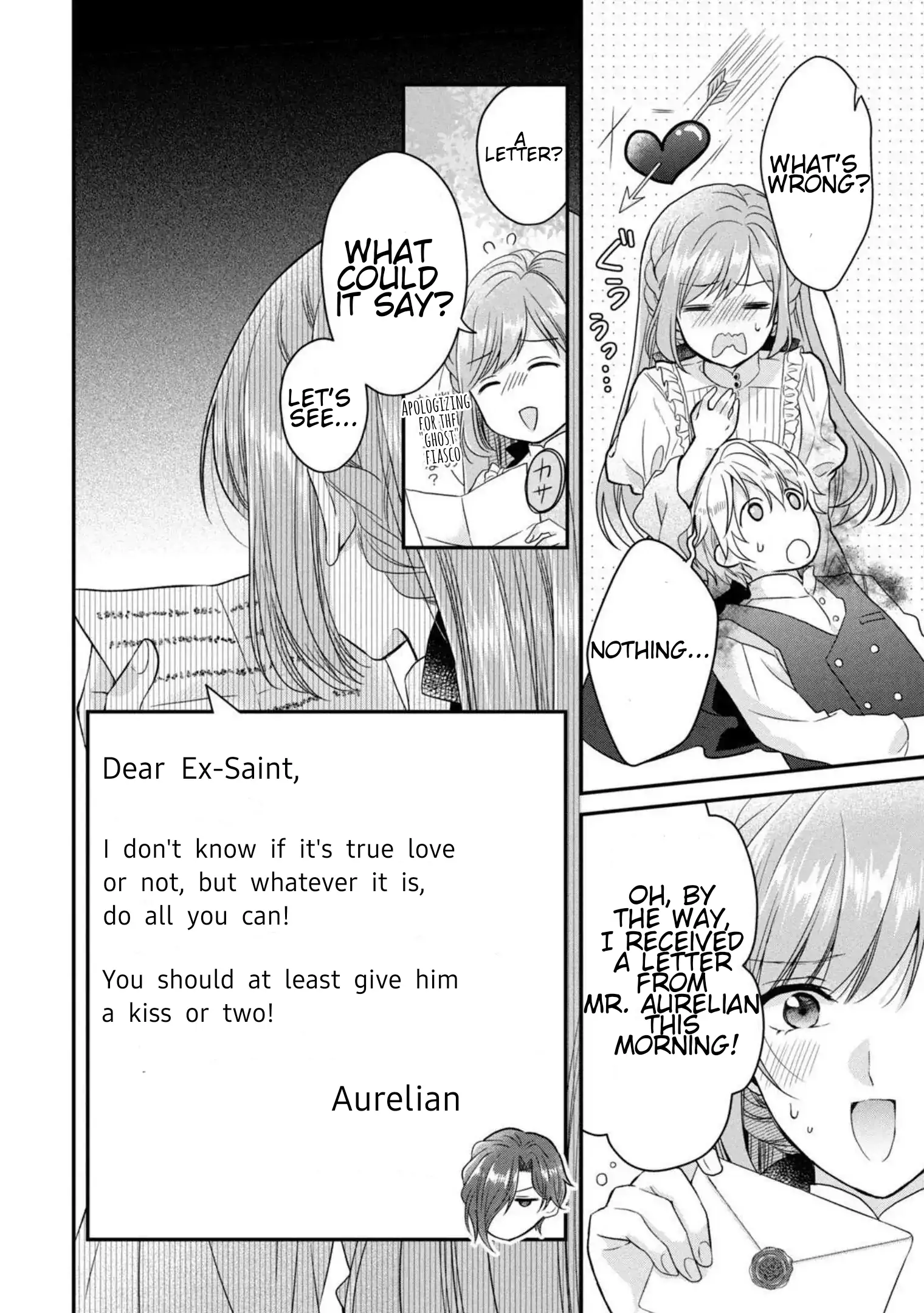 A Useless Saint and a Cursed Paladin: I Confessed to Make Memories but I Was Proposed to Instead Chapter 3.2 - Page 4