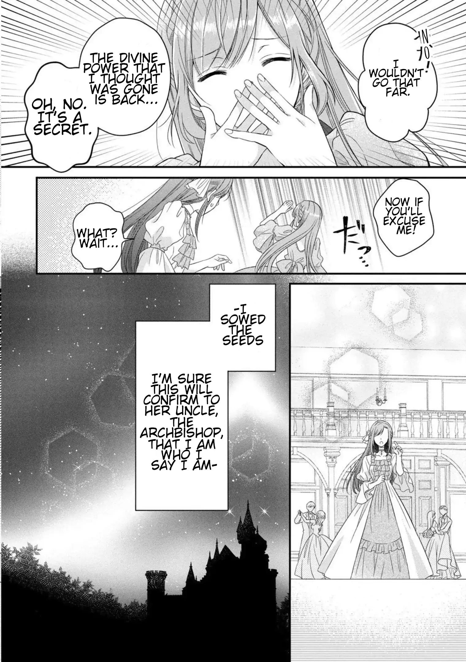 A Useless Saint and a Cursed Paladin: I Confessed to Make Memories but I Was Proposed to Instead Chapter 4.2 - Page 25