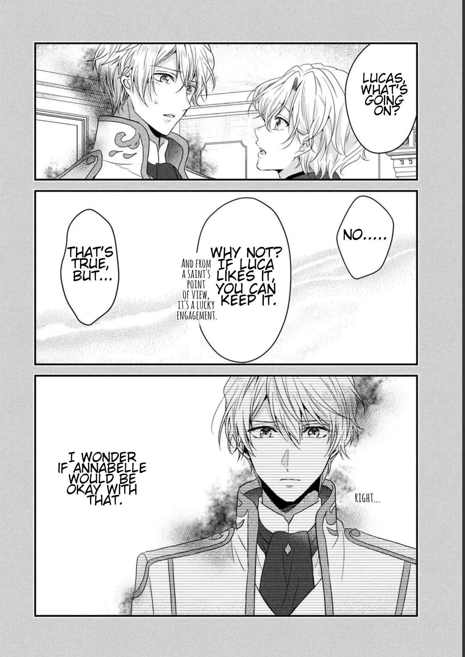 A Useless Saint and a Cursed Paladin: I Confessed to Make Memories but I Was Proposed to Instead Chapter 5.2 - Page 12