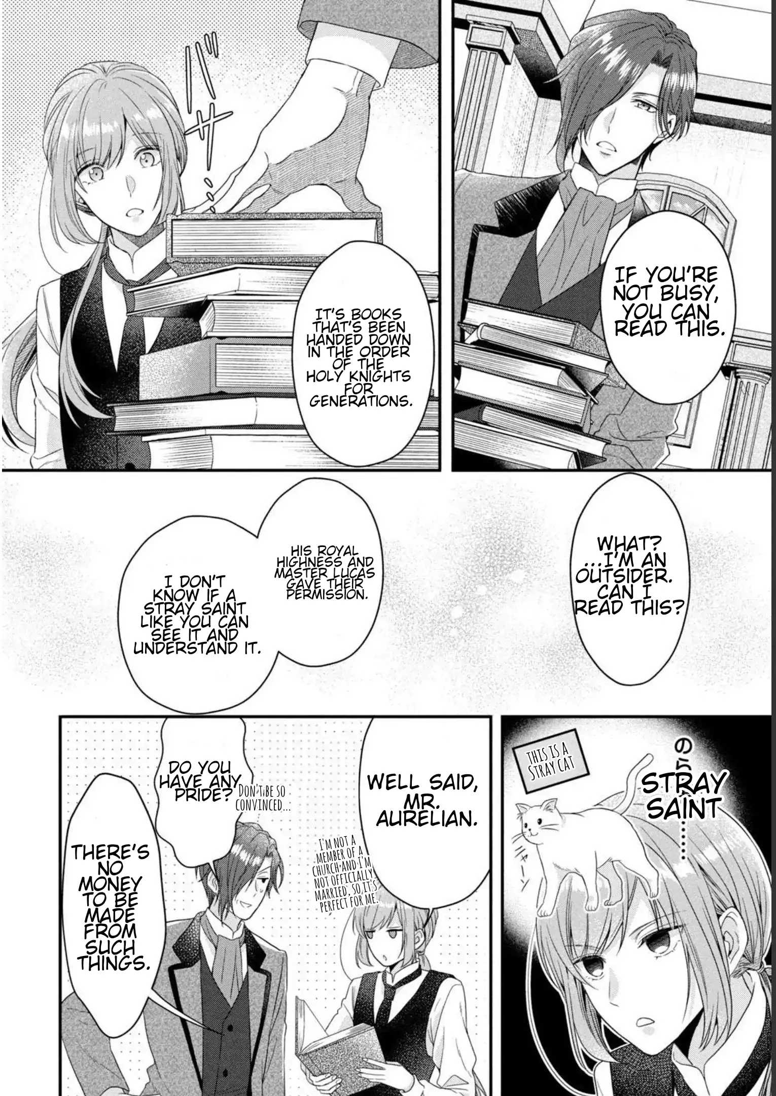 A Useless Saint and a Cursed Paladin: I Confessed to Make Memories but I Was Proposed to Instead Chapter 6.1 - Page 20