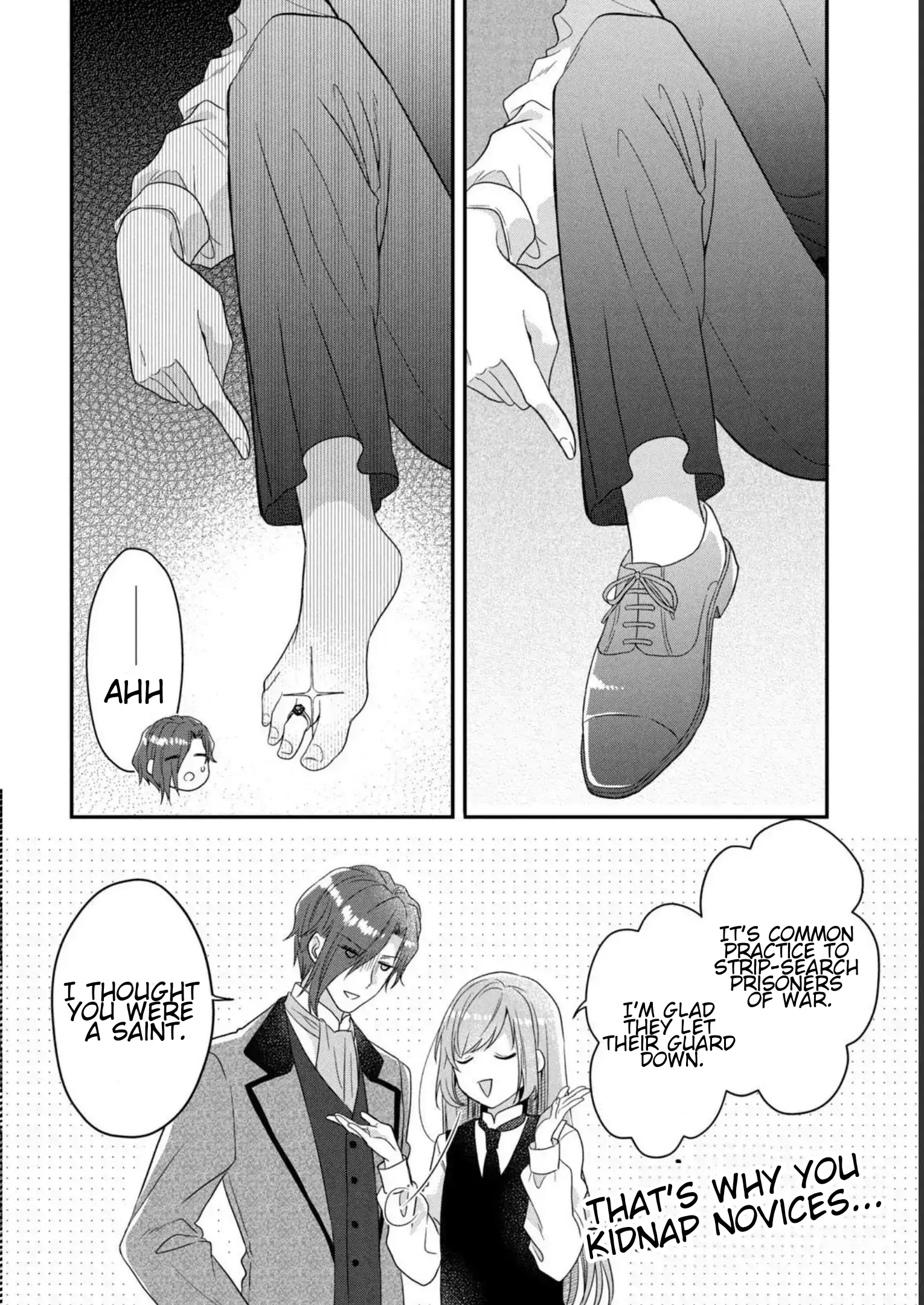 A Useless Saint and a Cursed Paladin: I Confessed to Make Memories but I Was Proposed to Instead Chapter 7.1 - Page 14