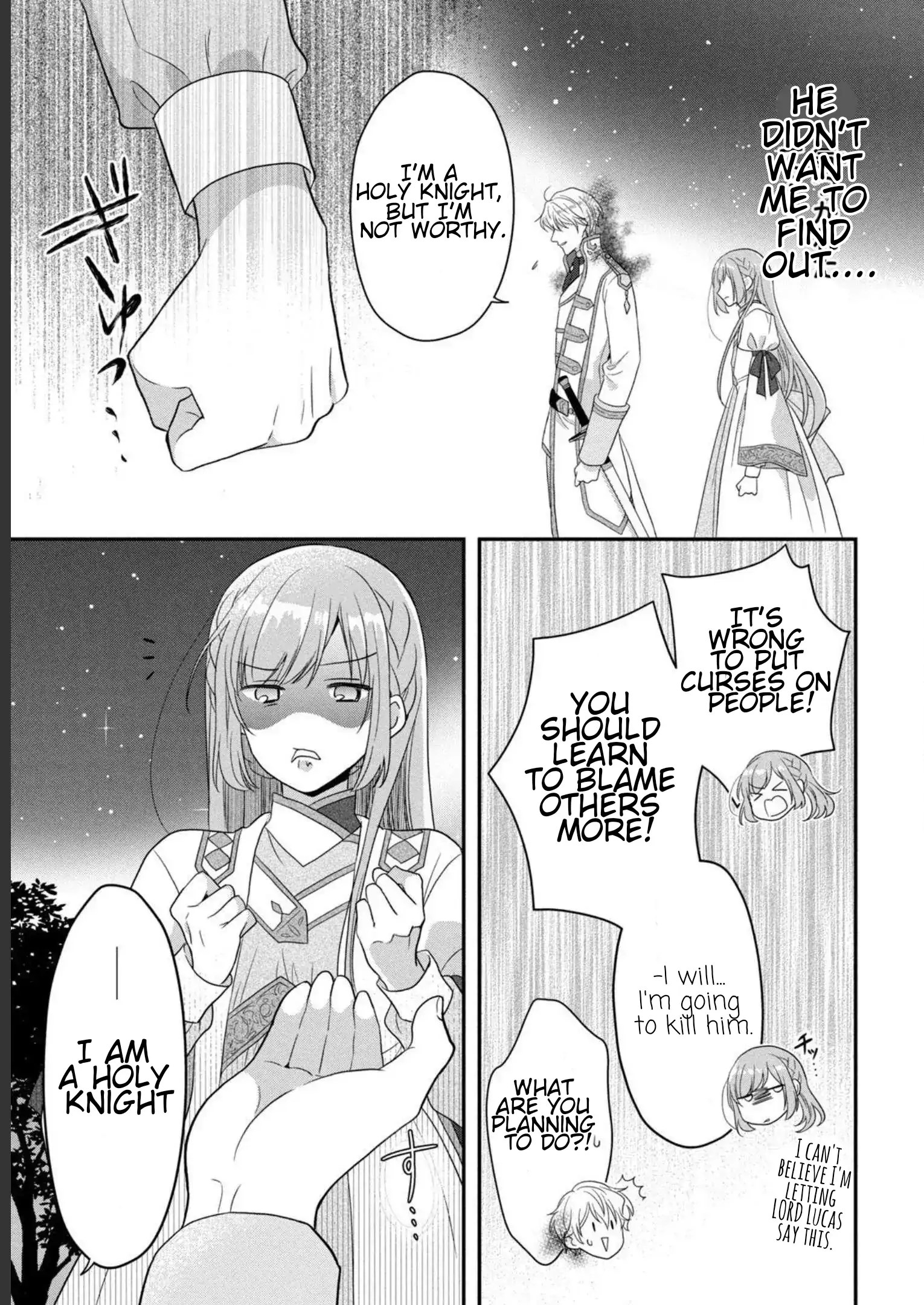 A Useless Saint and a Cursed Paladin: I Confessed to Make Memories but I Was Proposed to Instead Chapter 8.2 - Page 7