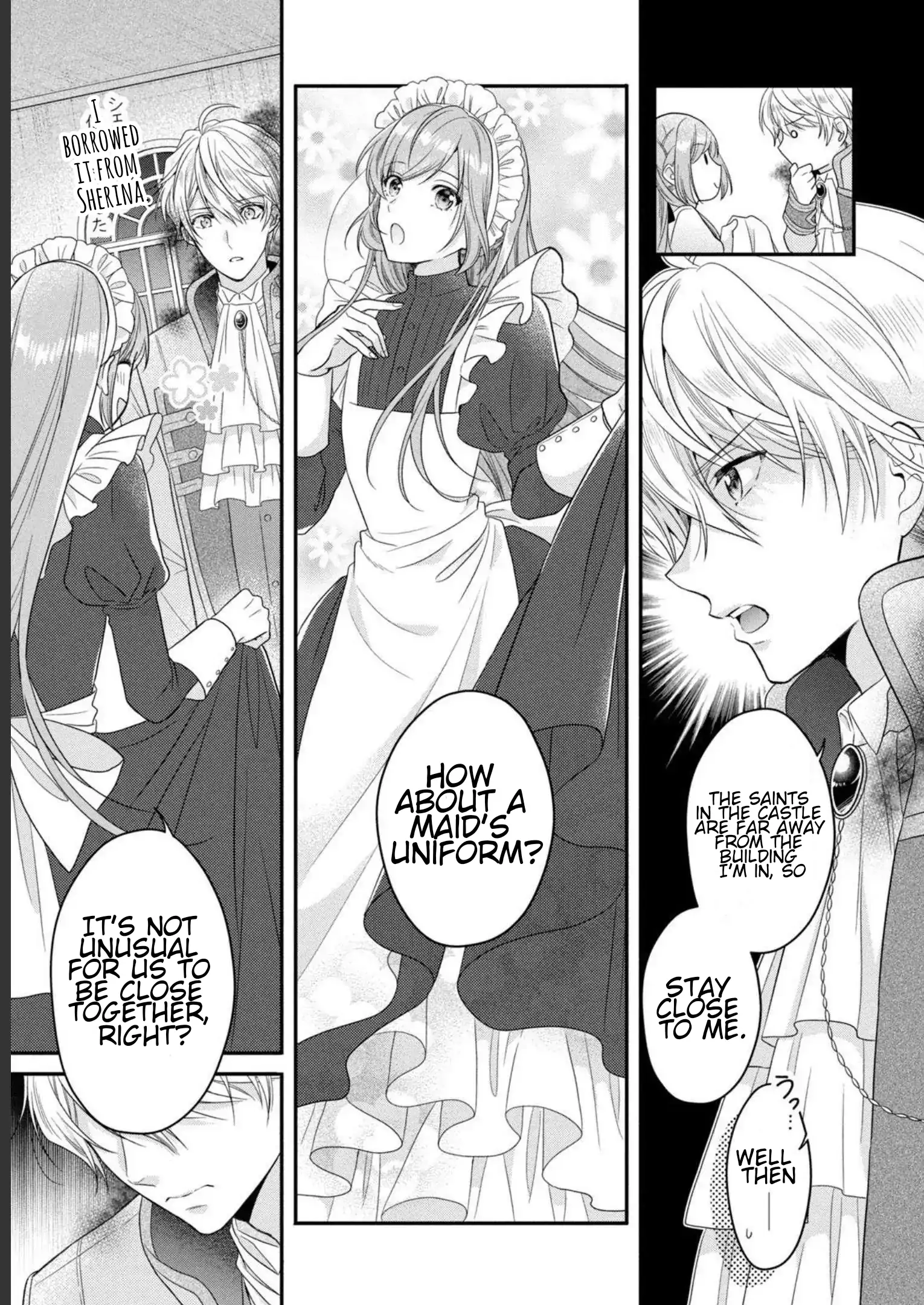 A Useless Saint and a Cursed Paladin: I Confessed to Make Memories but I Was Proposed to Instead Chapter 8.3 - Page 6