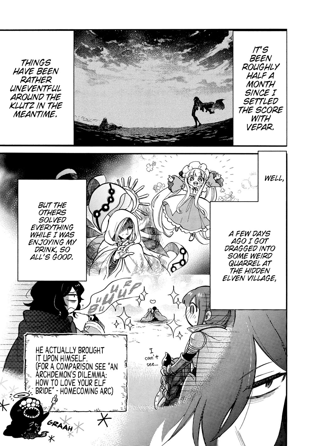 A Villain’s Dilemma: How to Not Meddle too Much with a Clumsy Holy Knight’s Life Chapter 14 - Page 9