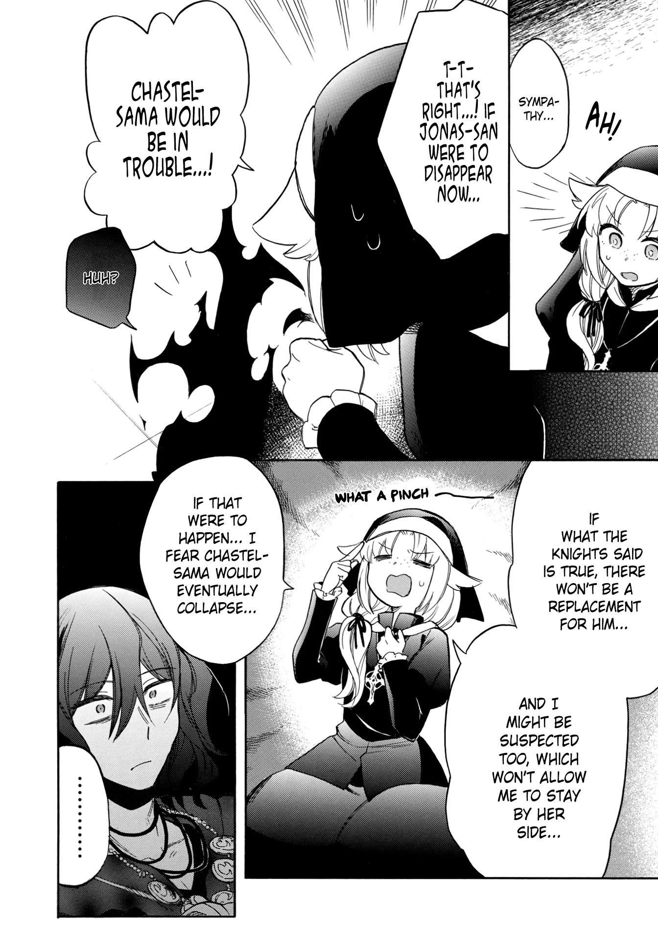 A Villain’s Dilemma: How to Not Meddle too Much with a Clumsy Holy Knight’s Life Chapter 4 - Page 15