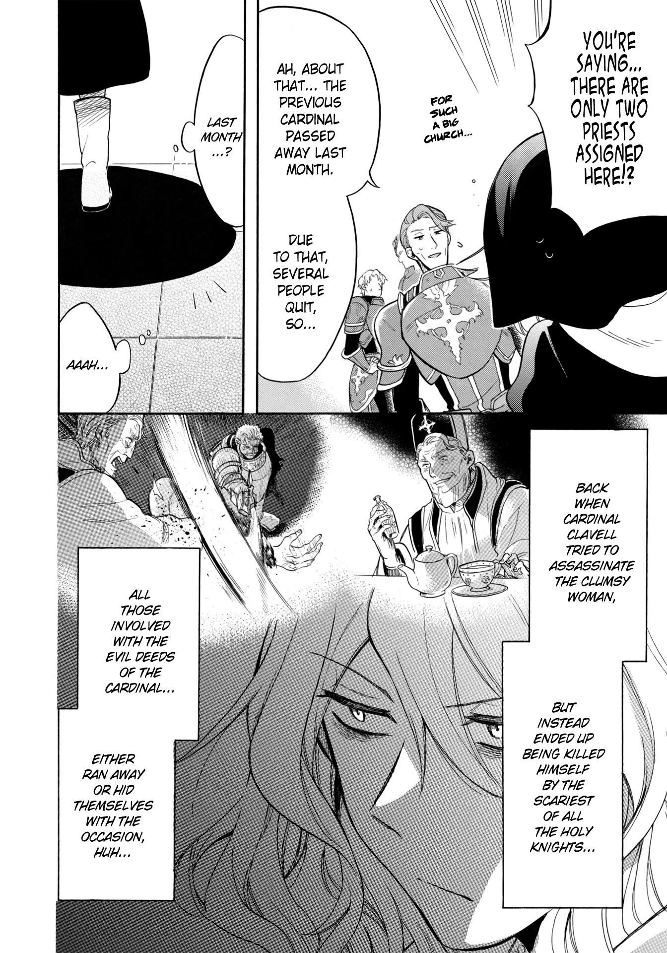 A Villain’s Dilemma: How to Not Meddle too Much with a Clumsy Holy Knight’s Life Chapter 4 - Page 7
