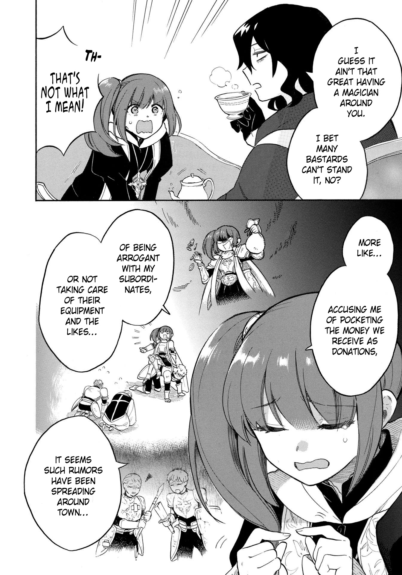 A Villain’s Dilemma: How to Not Meddle too Much with a Clumsy Holy Knight’s Life Chapter 5 - Page 3