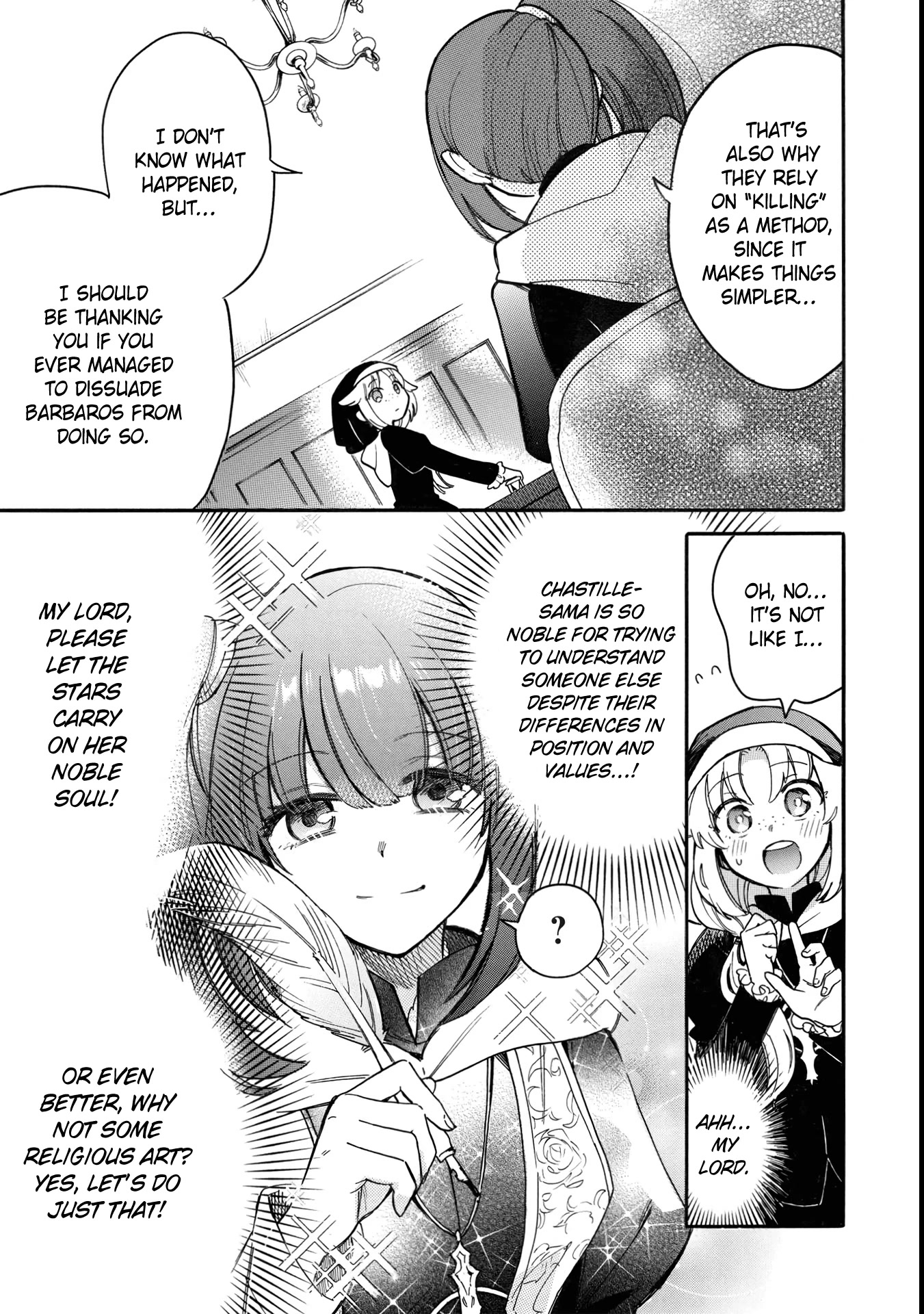 A Villain’s Dilemma: How to Not Meddle too Much with a Clumsy Holy Knight’s Life Chapter 6 - Page 16