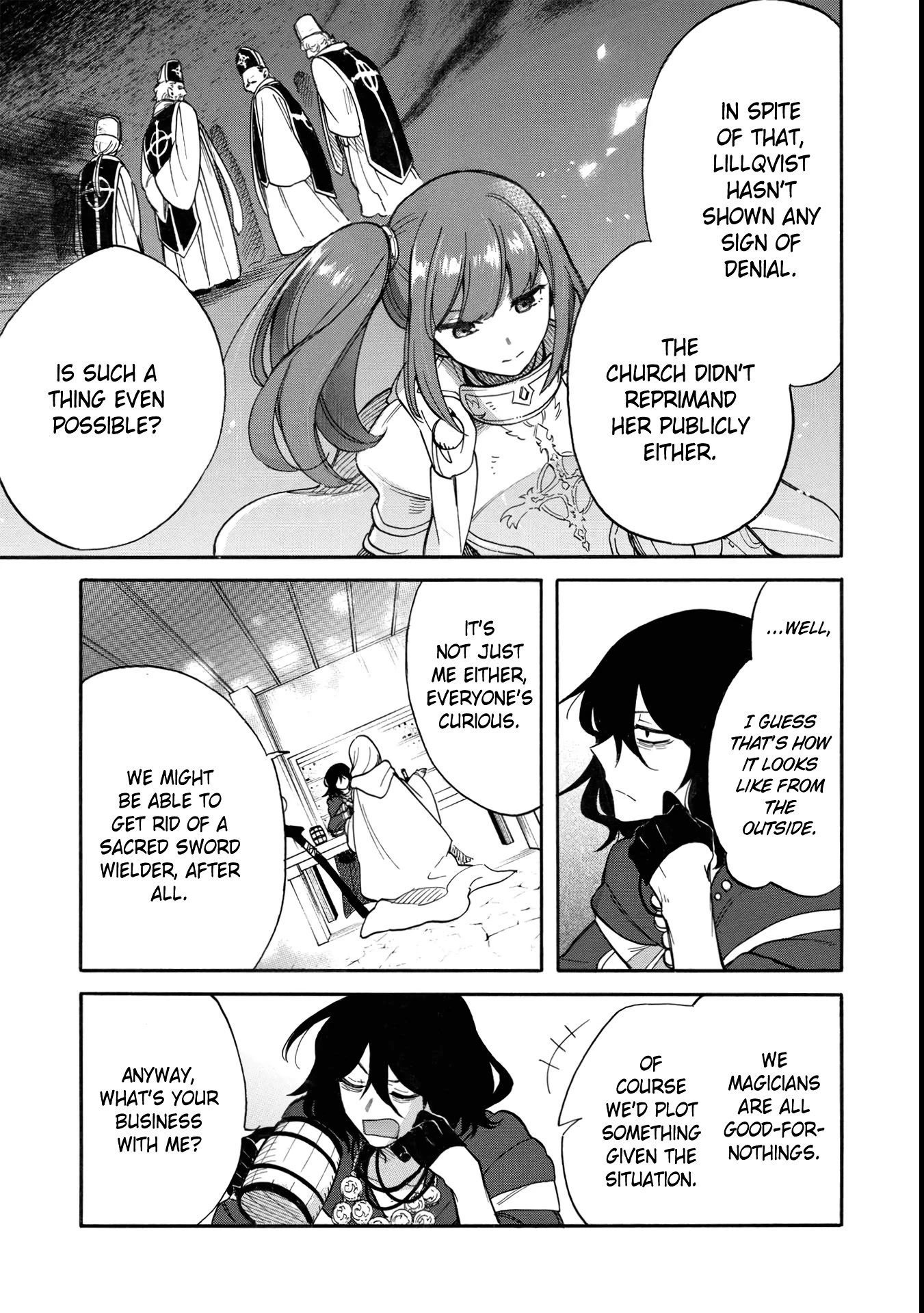 A Villain’s Dilemma: How to Not Meddle too Much with a Clumsy Holy Knight’s Life Chapter 6 - Page 6