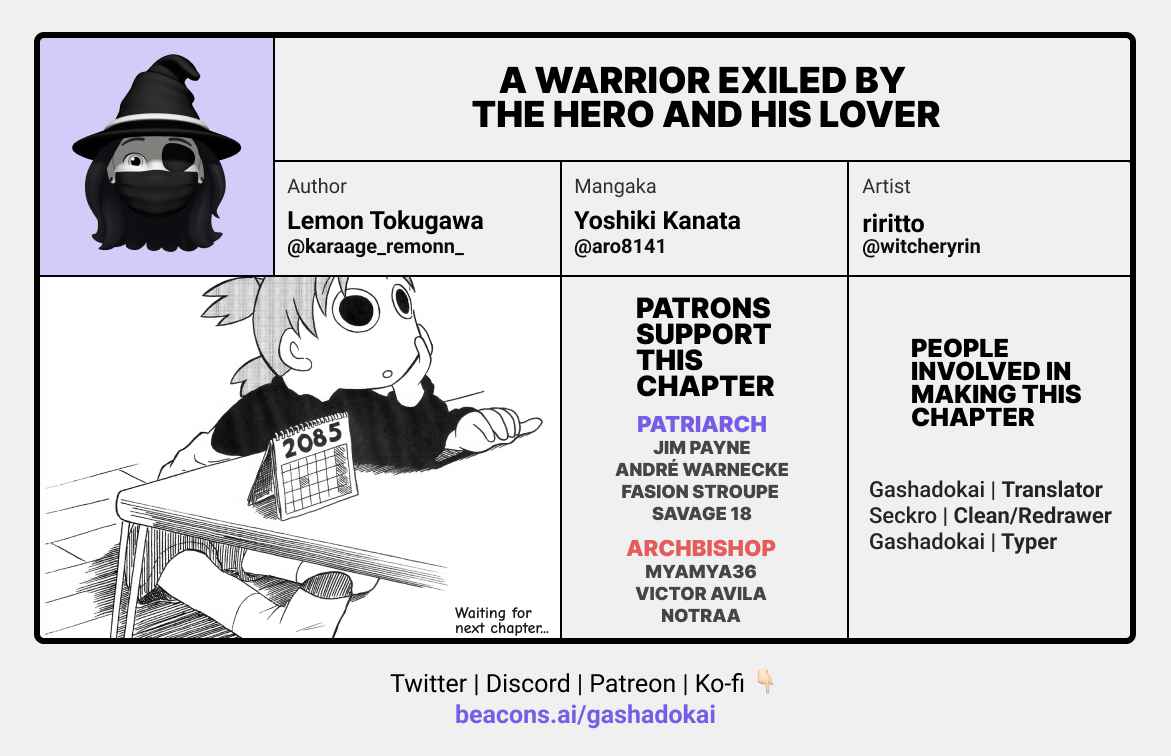 A Warrior Exiled by the Hero and His Lover Chapter 16 - Page 31