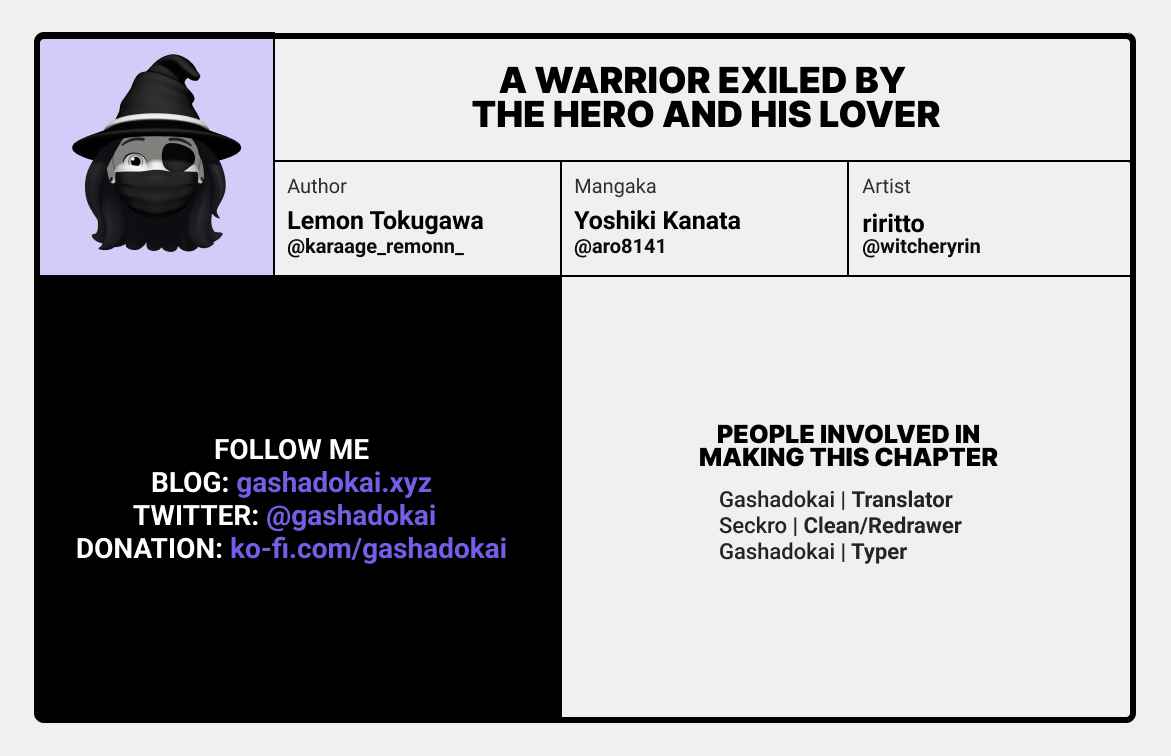 A Warrior Exiled by the Hero and His Lover Chapter 18 - Page 32