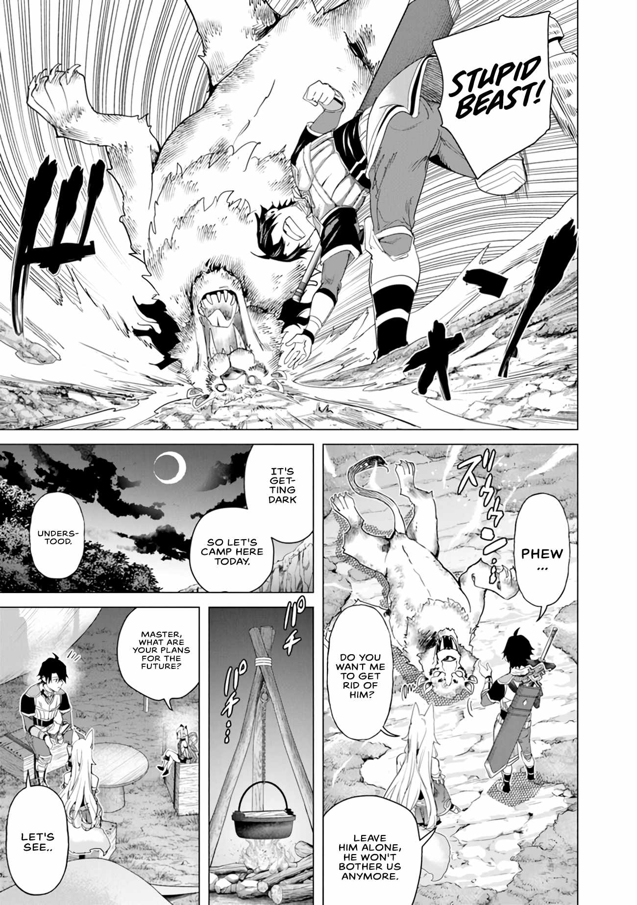 A Warrior Exiled by the Hero and His Lover Chapter 24 - Page 3