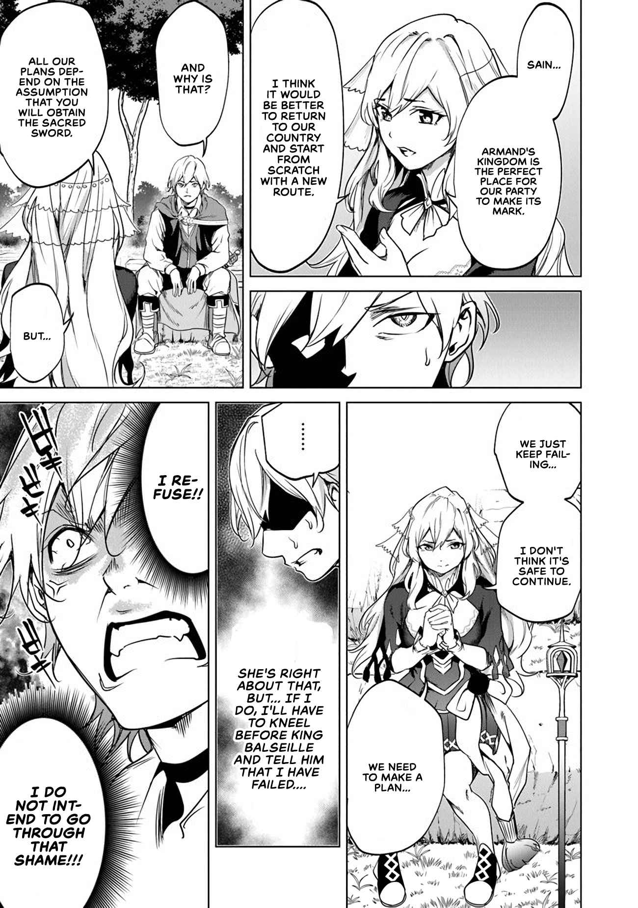A Warrior Exiled by the Hero and His Lover Chapter 9 - Page 24