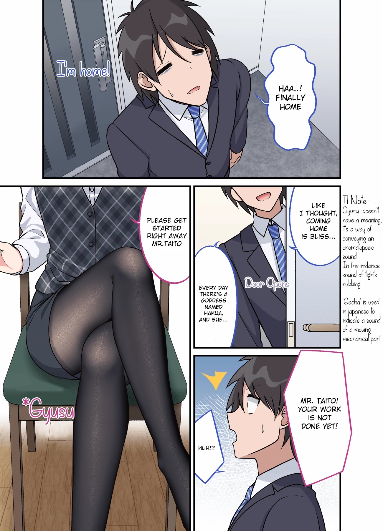 A Wife Who Heals with Tights Chapter 34 - Page 1