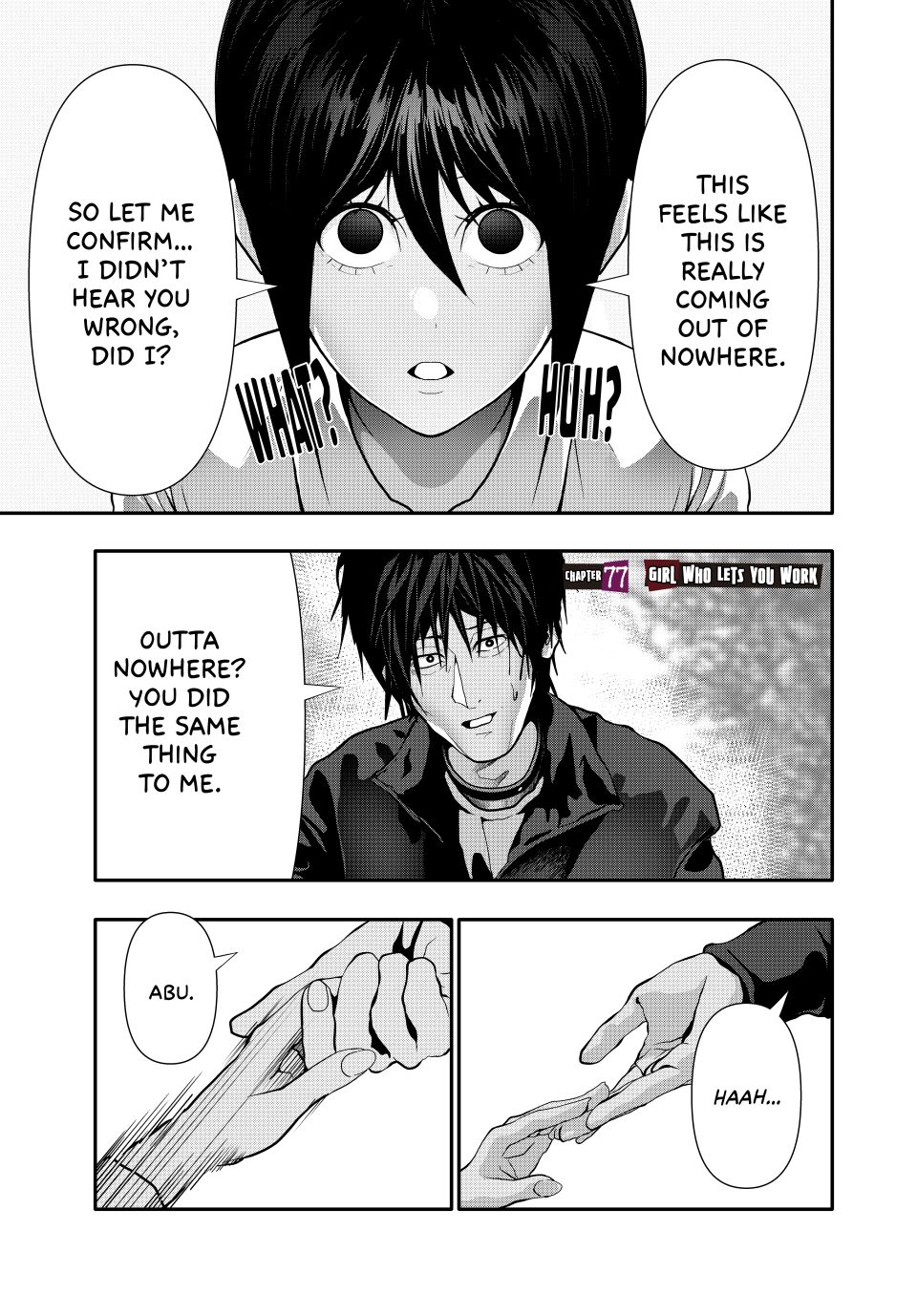 Abunormal Chapter 77 - Page 1