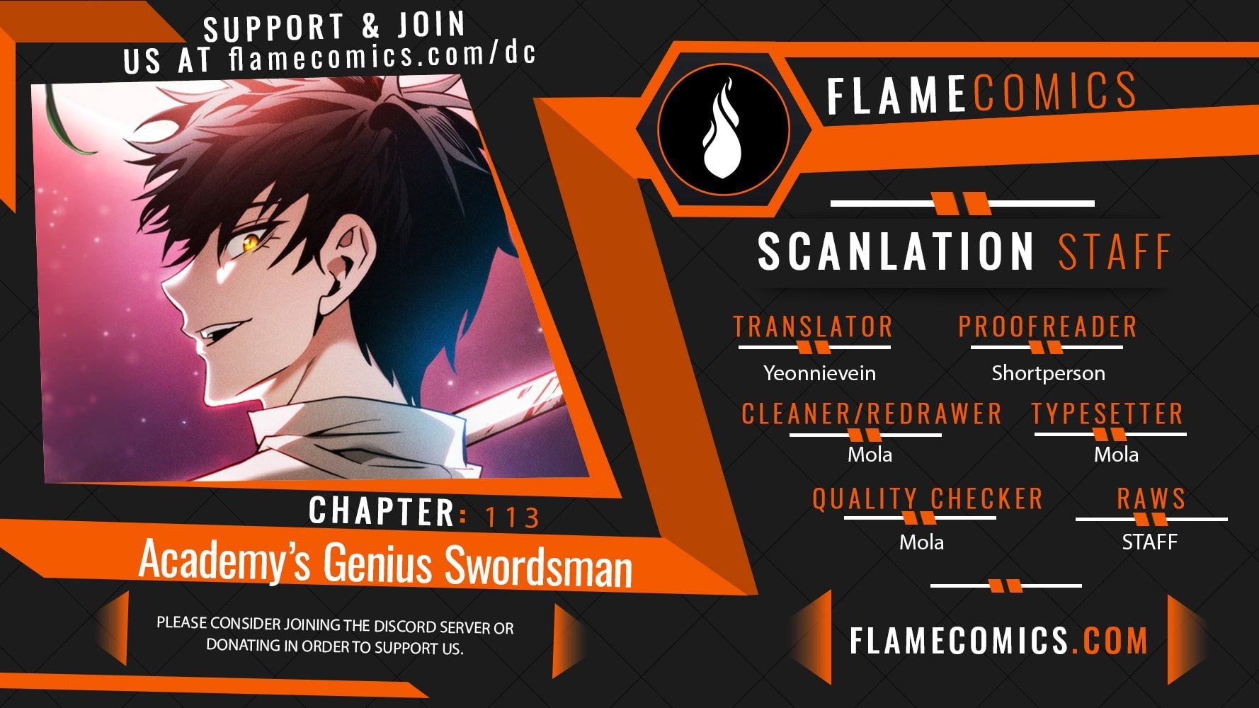Academy’s Genius Swordmaster Chapter 113 - Page 1