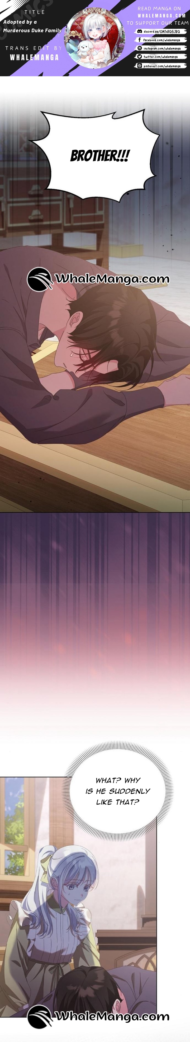 Adopted by a Murderous Duke Family Chapter 39 - Page 0