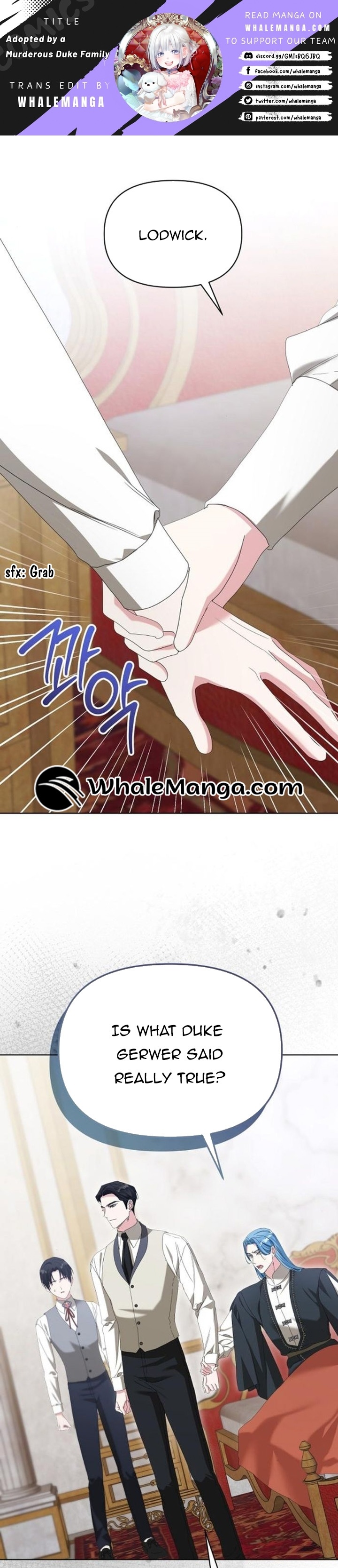 Adopted by a Murderous Duke Family Chapter 45 - Page 0