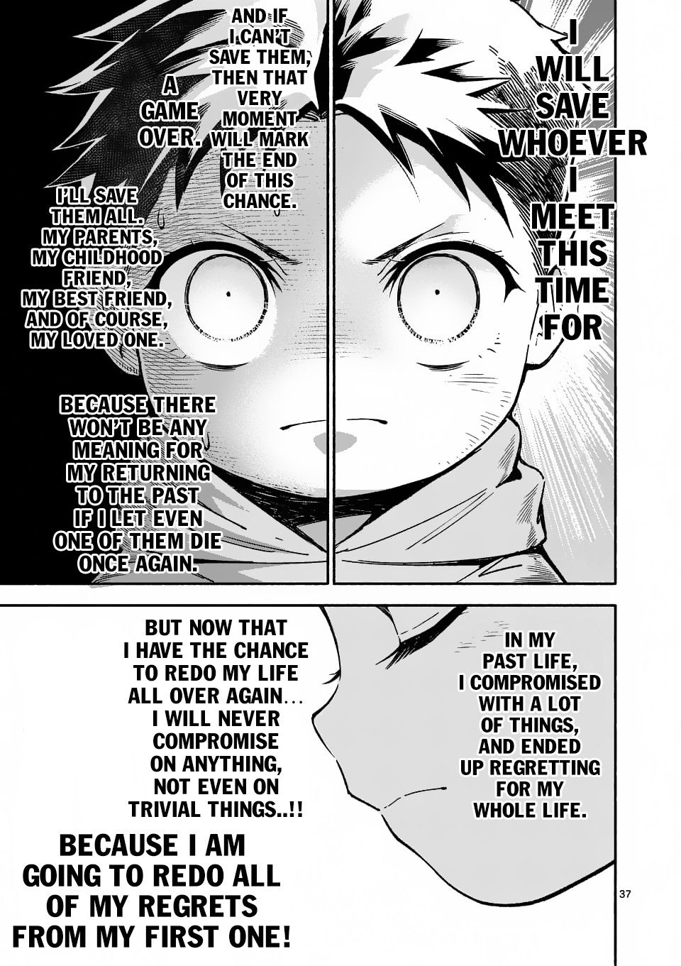 After Being Reborn, I Became the Strongest to Save Everyone Chapter 1 - Page 37