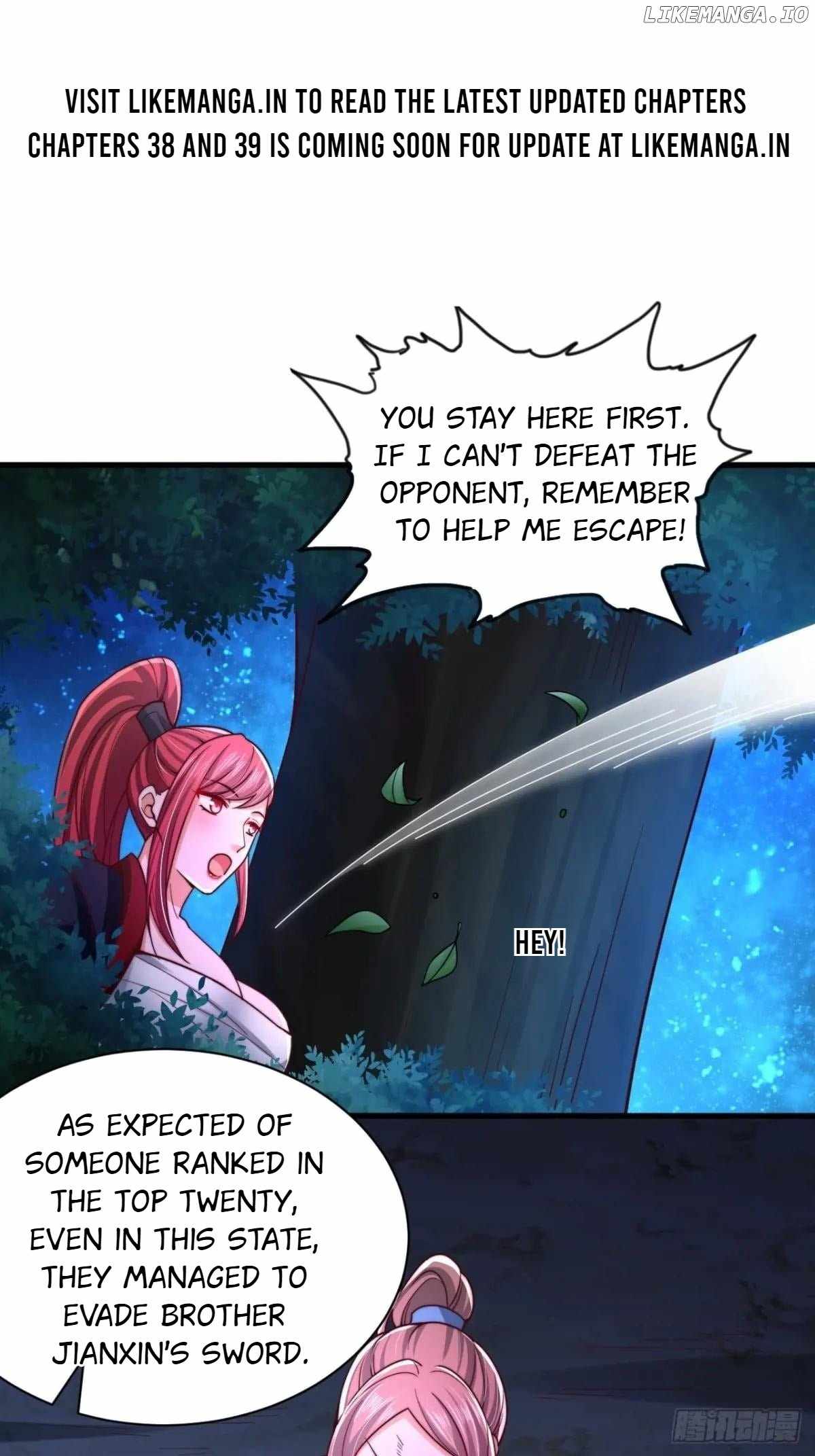 After Confessing To The Beautiful Ancestor, Am I Invincible? Chapter 37 - Page 0