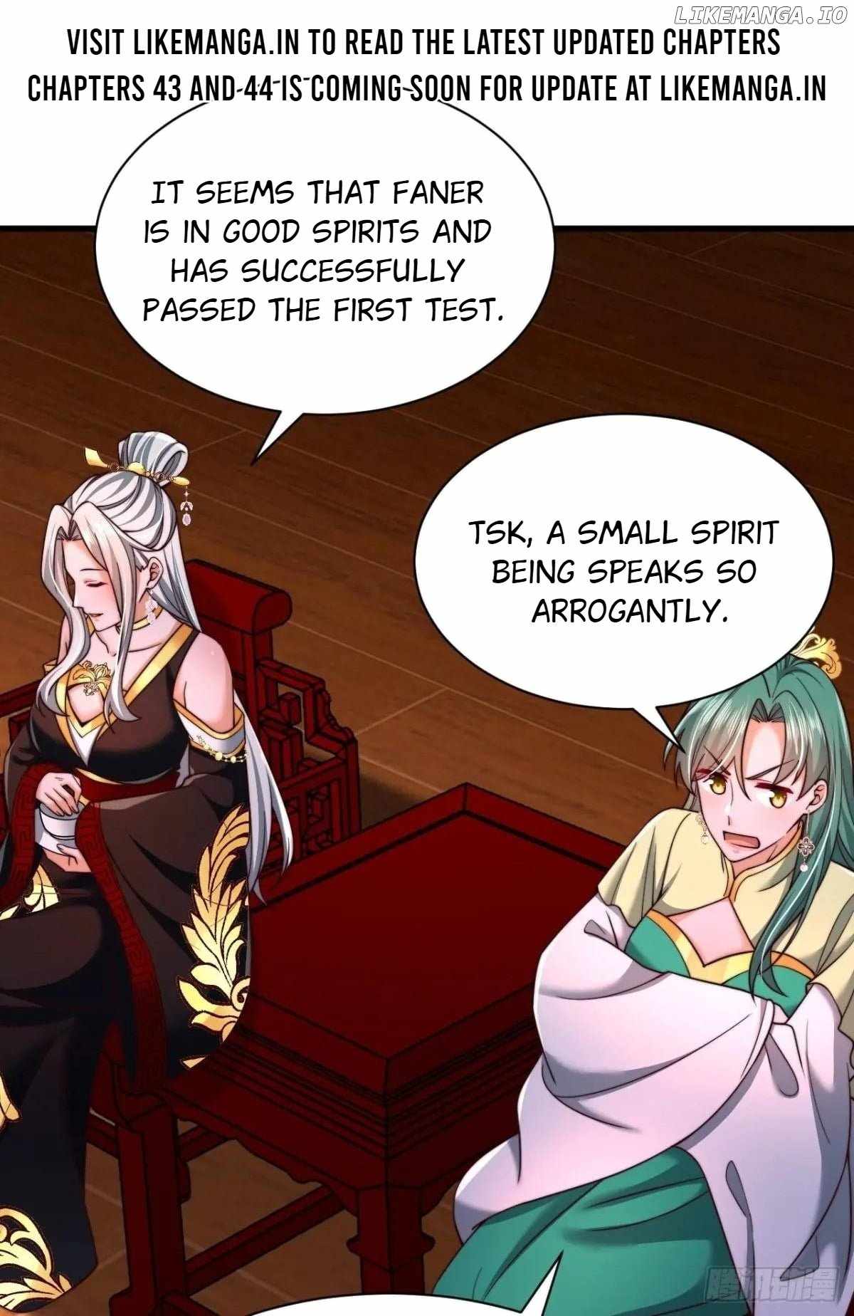After Confessing To The Beautiful Ancestor, Am I Invincible? Chapter 42 - Page 0