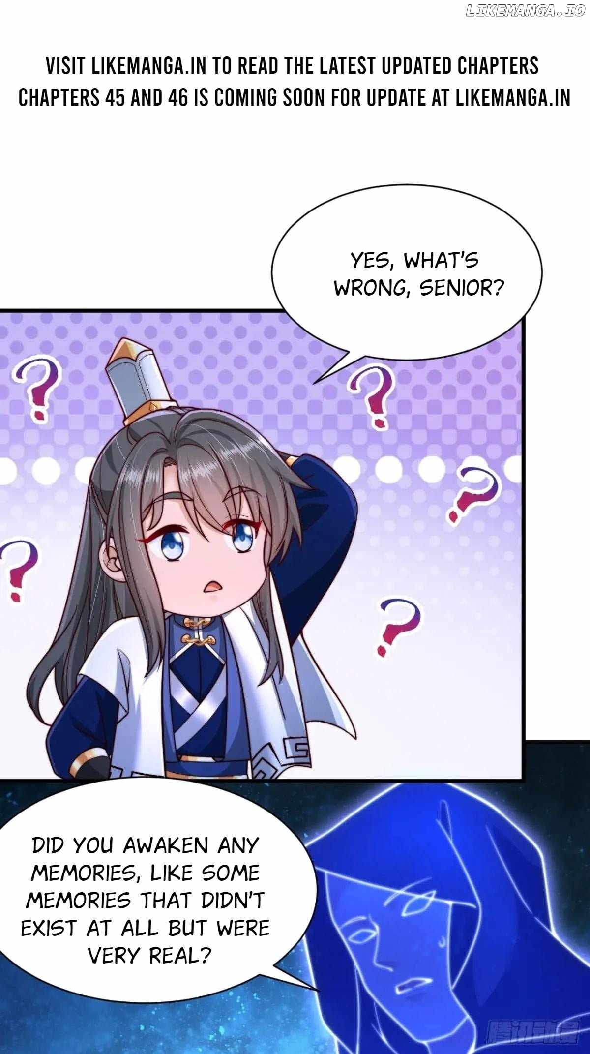 After Confessing To The Beautiful Ancestor, Am I Invincible? Chapter 44 - Page 0
