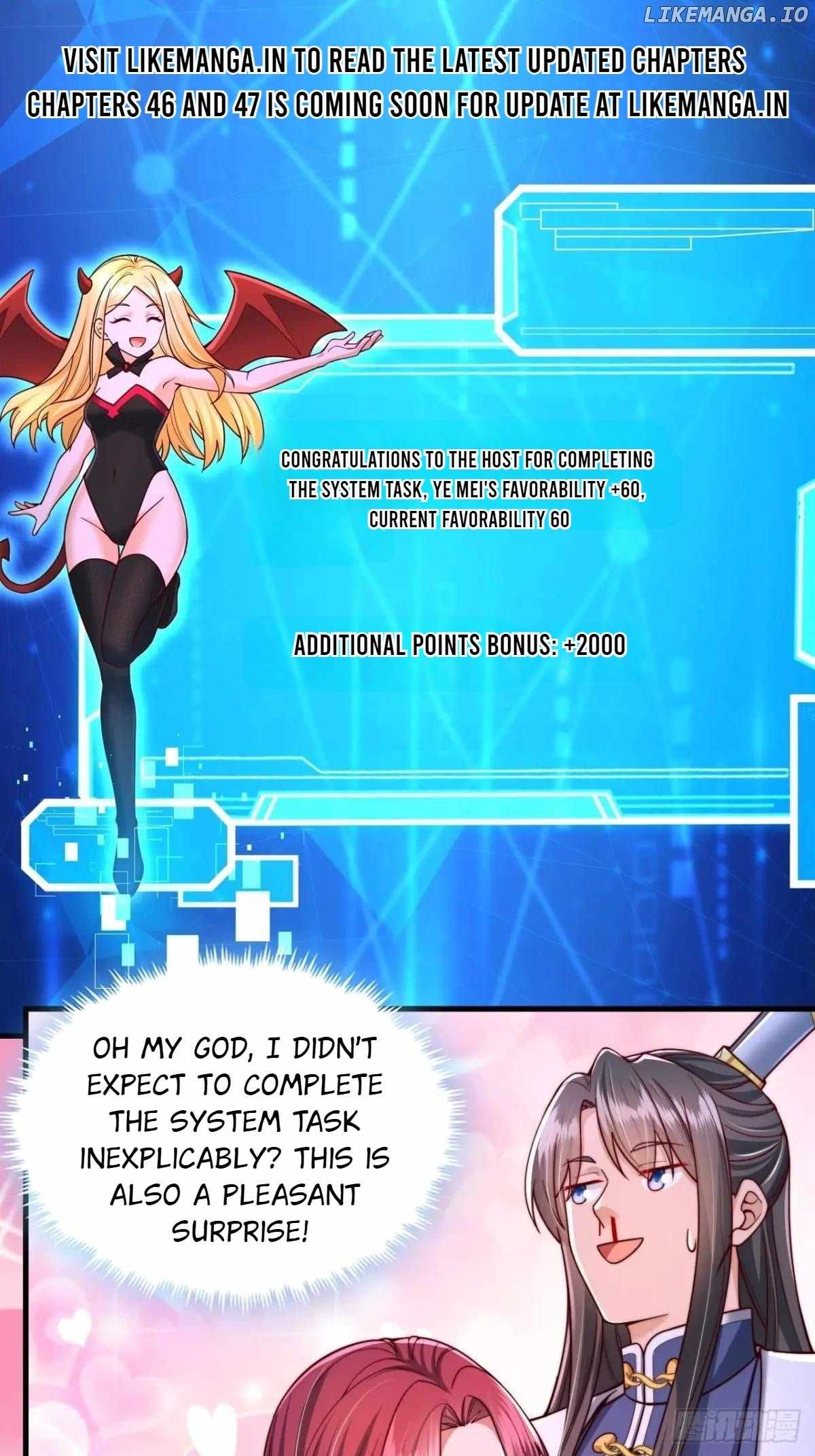 After Confessing To The Beautiful Ancestor, Am I Invincible? Chapter 45 - Page 0