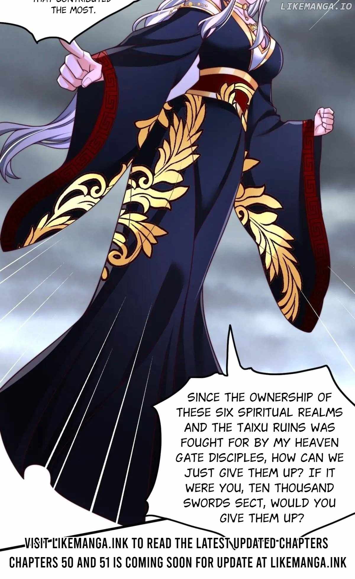 After Confessing To The Beautiful Ancestor, Am I Invincible? Chapter 49 - Page 36