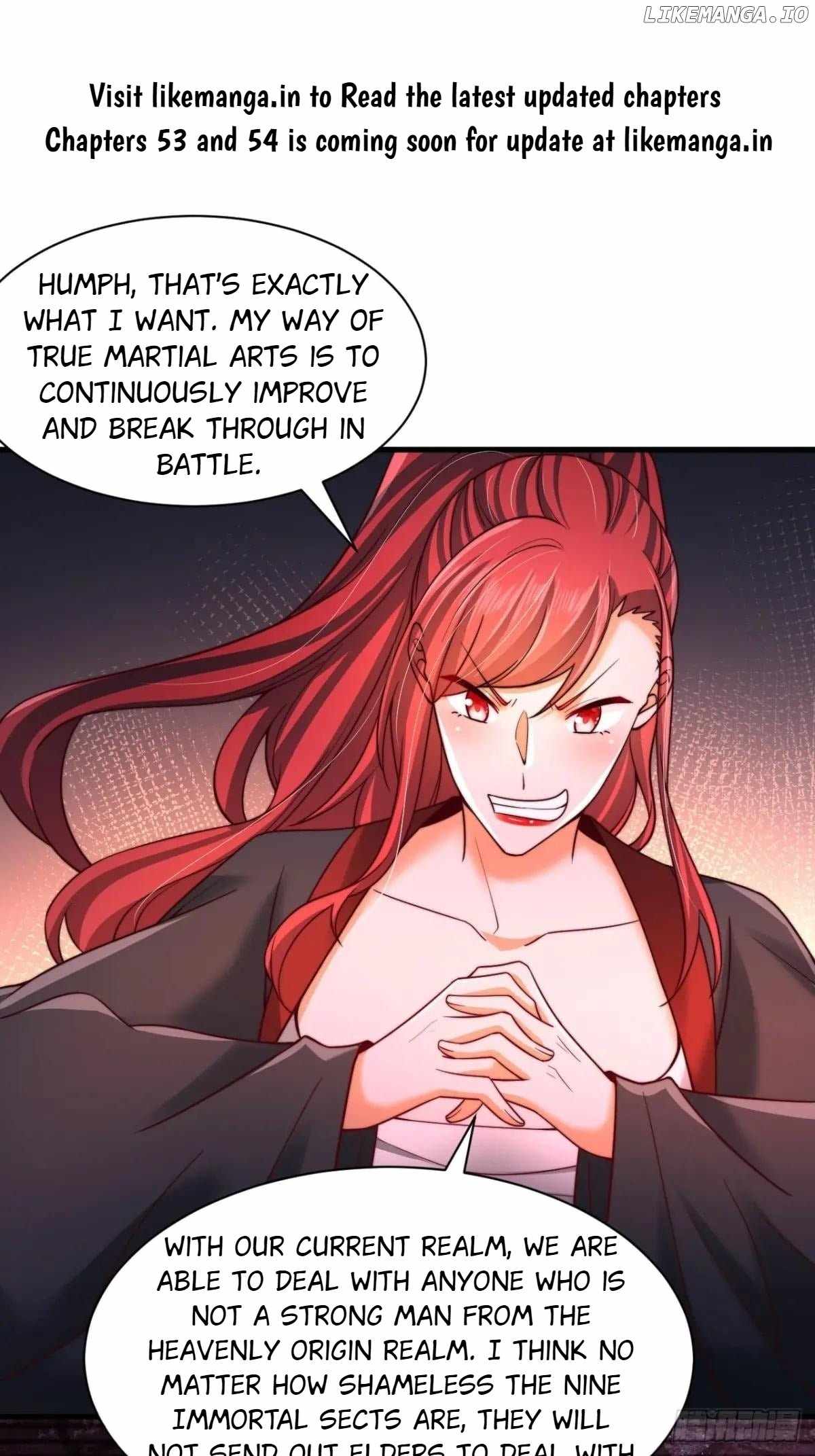 After Confessing To The Beautiful Ancestor, Am I Invincible? Chapter 52 - Page 0