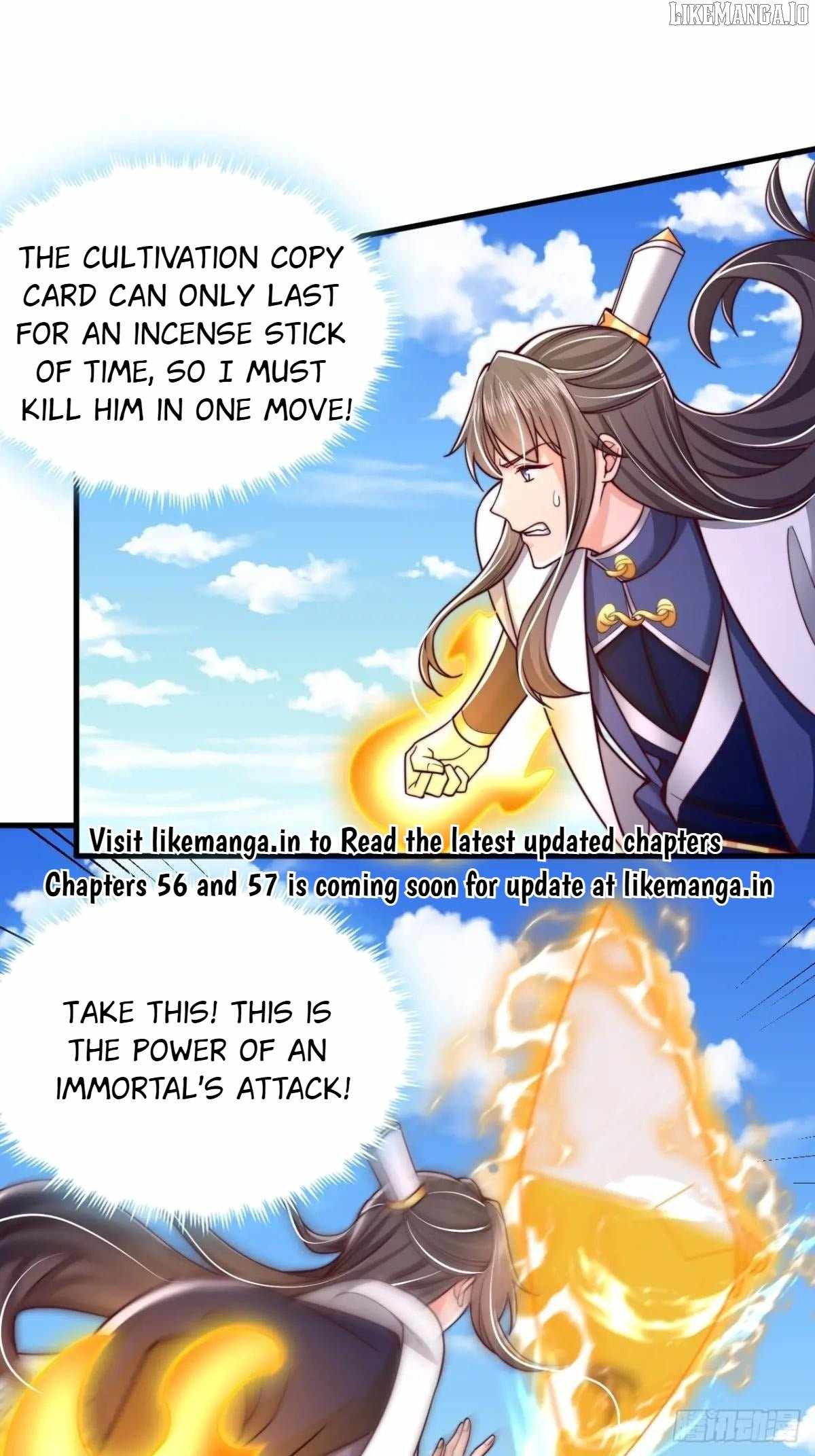 After Confessing To The Beautiful Ancestor, Am I Invincible? Chapter 55 - Page 0