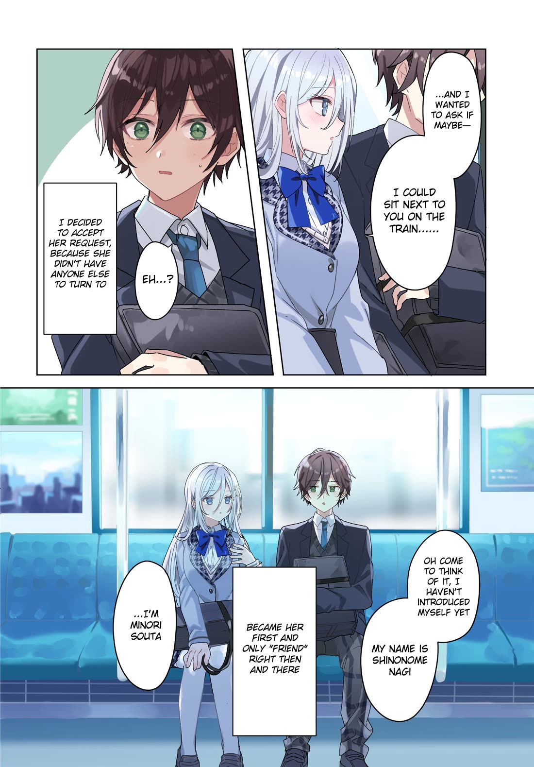 After Helping the “Ice Princess” From Another School, I Decided to Start as a Friend Chapter 0 - Page 4