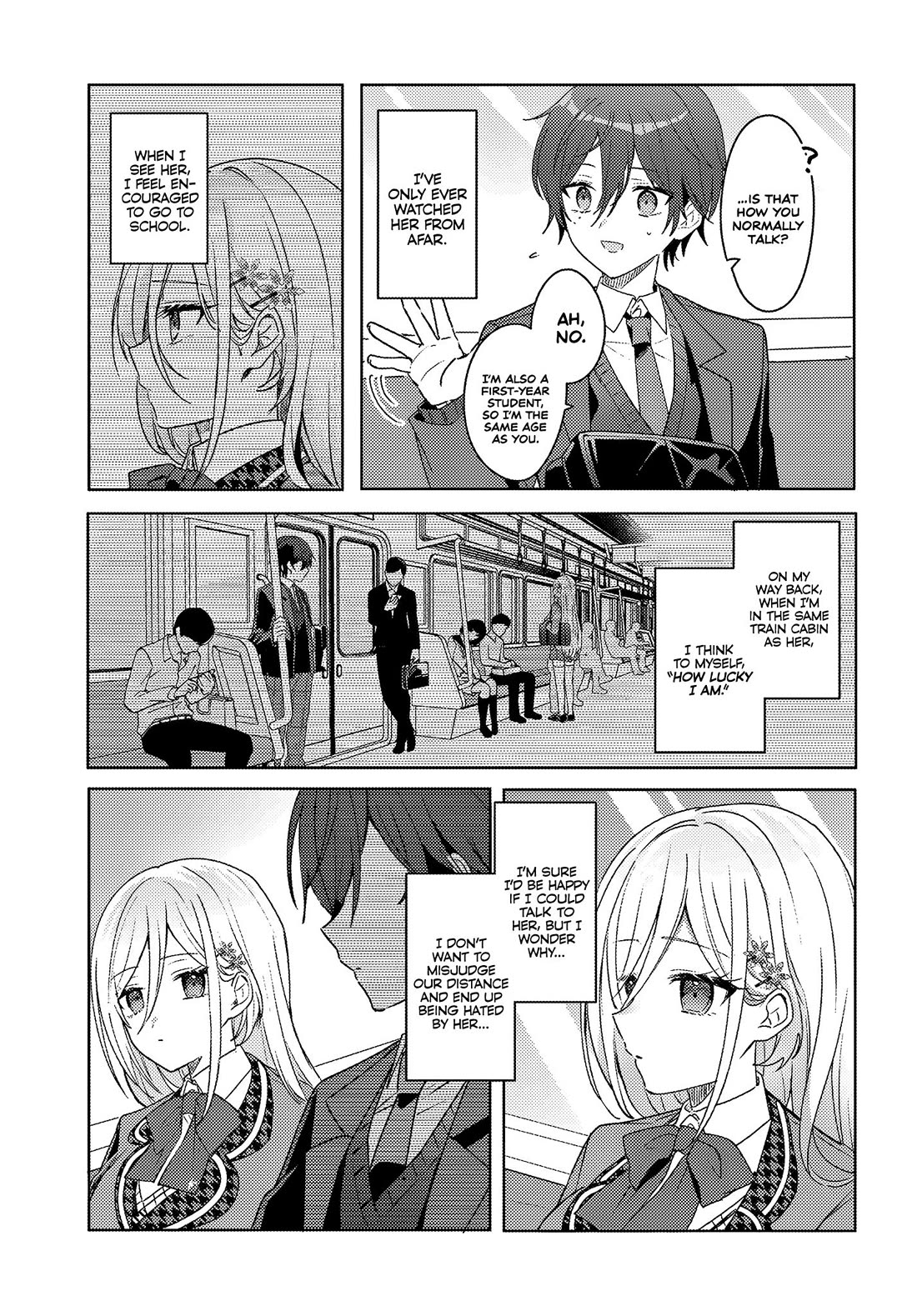 After Helping the “Ice Princess” From Another School, I Decided to Start as a Friend Chapter 1 - Page 19