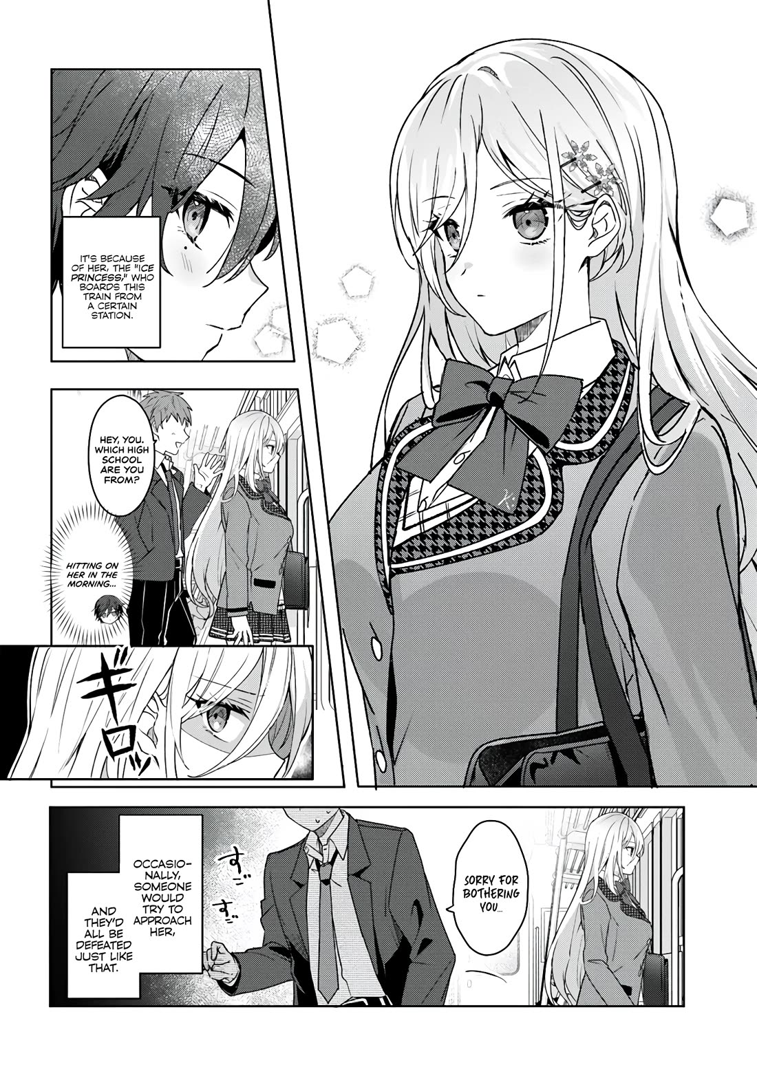 After Helping the “Ice Princess” From Another School, I Decided to Start as a Friend Chapter 1 - Page 4