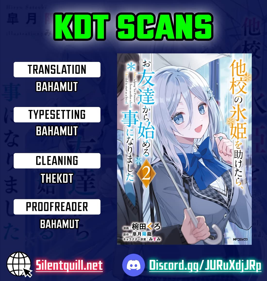 After Helping the “Ice Princess” From Another School, I Decided to Start as a Friend Chapter 10 - Page 1