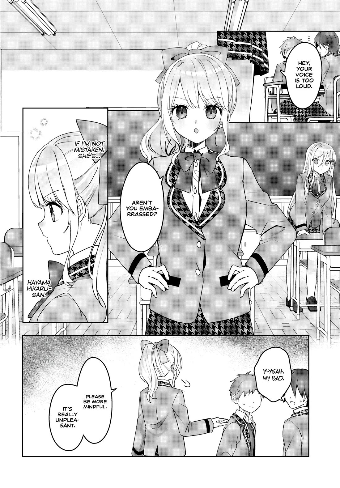 After Helping the “Ice Princess” From Another School, I Decided to Start as a Friend Chapter 2 - Page 14
