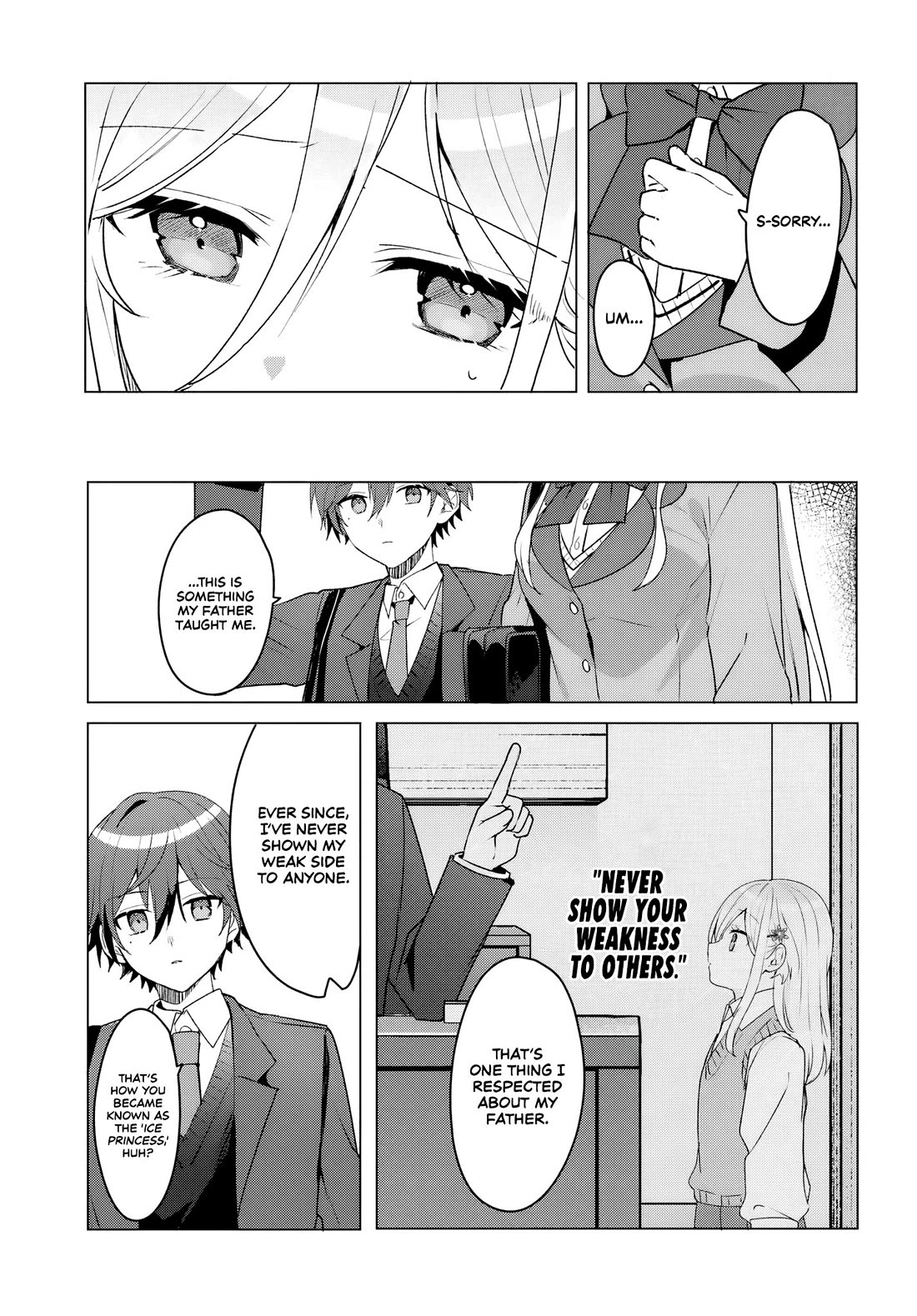After Helping the “Ice Princess” From Another School, I Decided to Start as a Friend Chapter 3 - Page 23