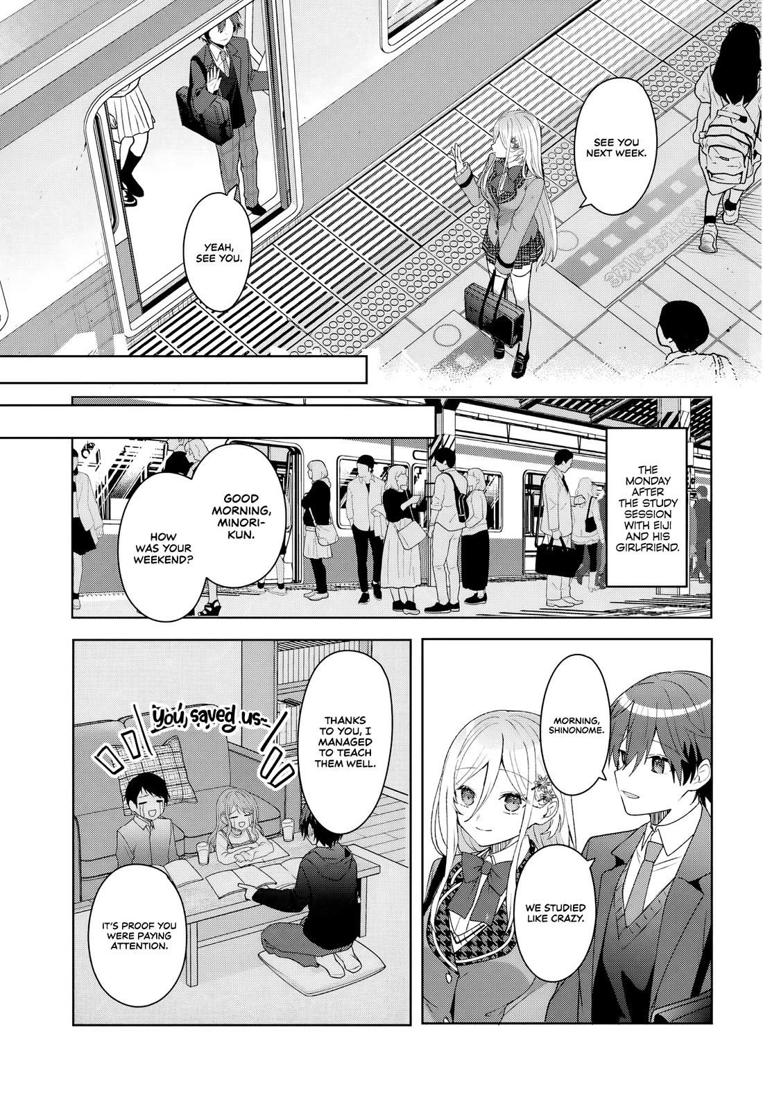 After Helping the “Ice Princess” From Another School, I Decided to Start as a Friend Chapter 4 - Page 13