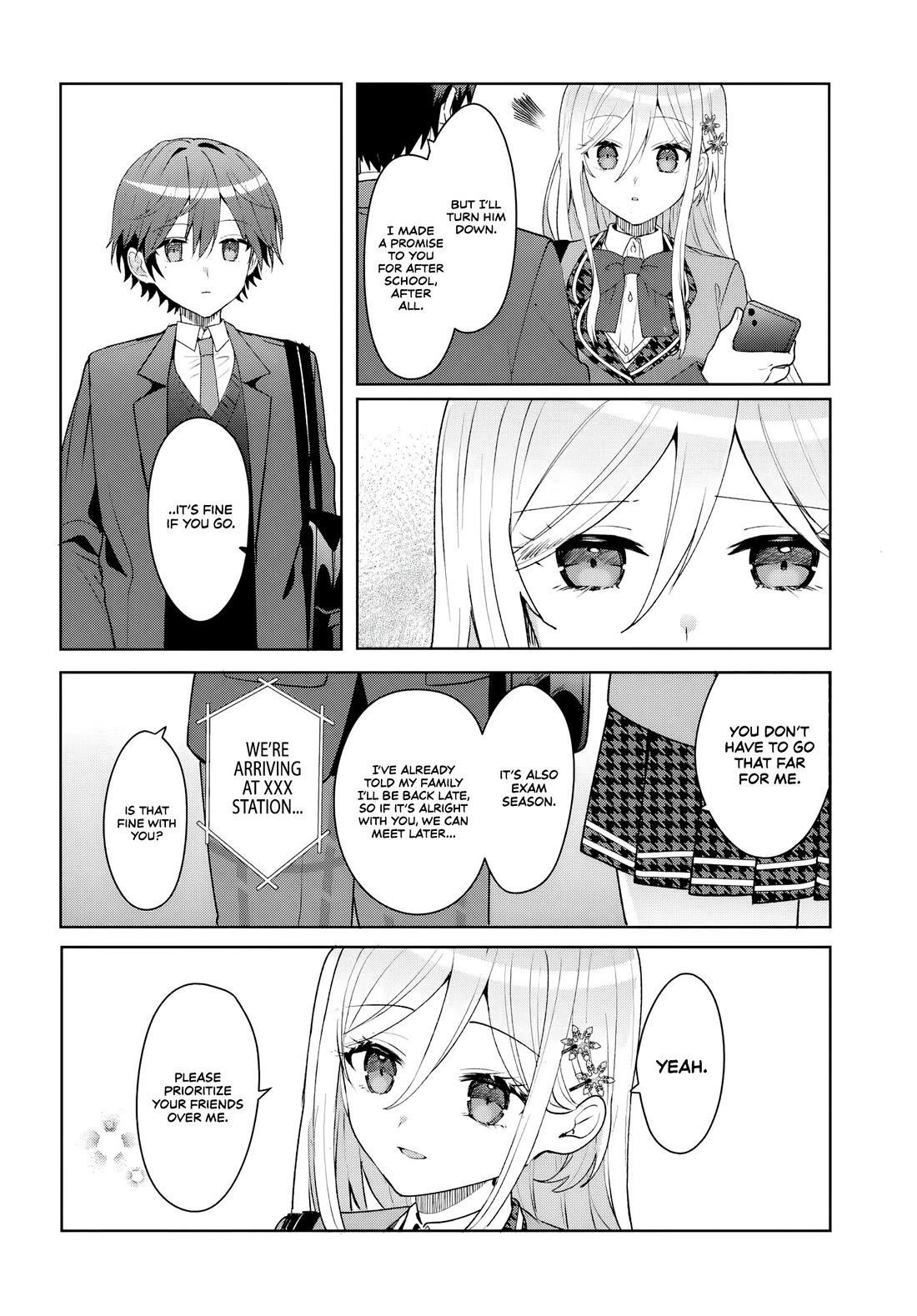 After Helping the “Ice Princess” From Another School, I Decided to Start as a Friend Chapter 4 - Page 22