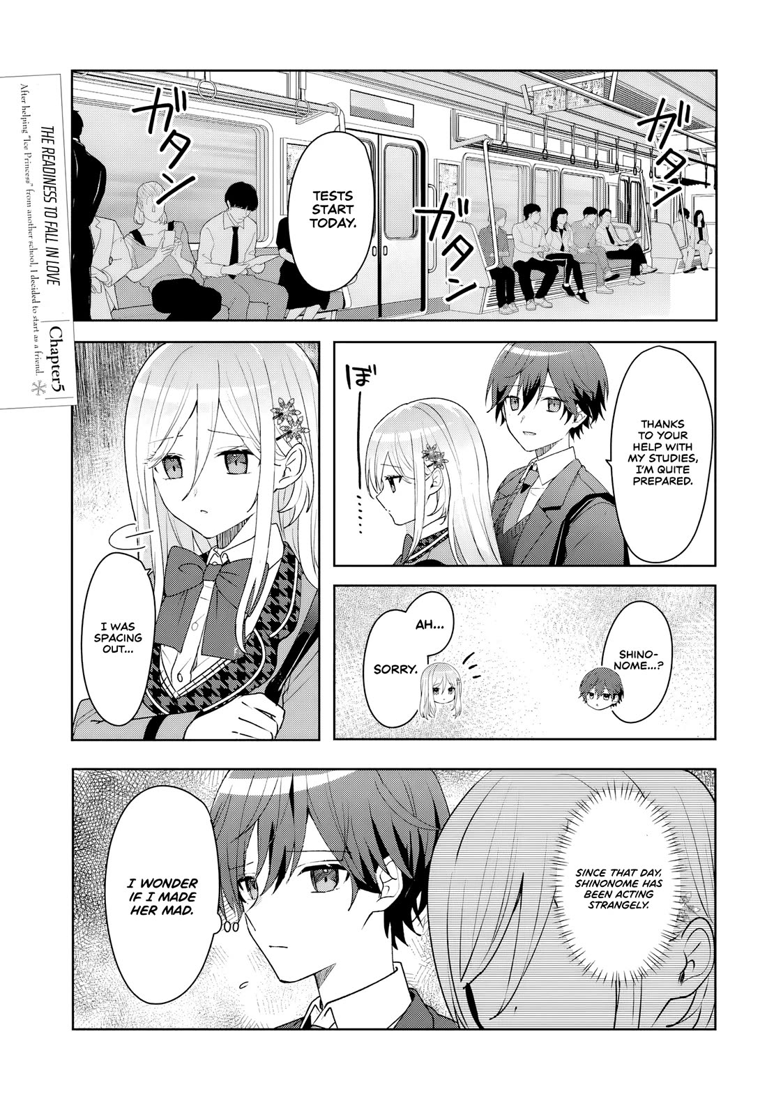 After Helping the “Ice Princess” From Another School, I Decided to Start as a Friend Chapter 5 - Page 3