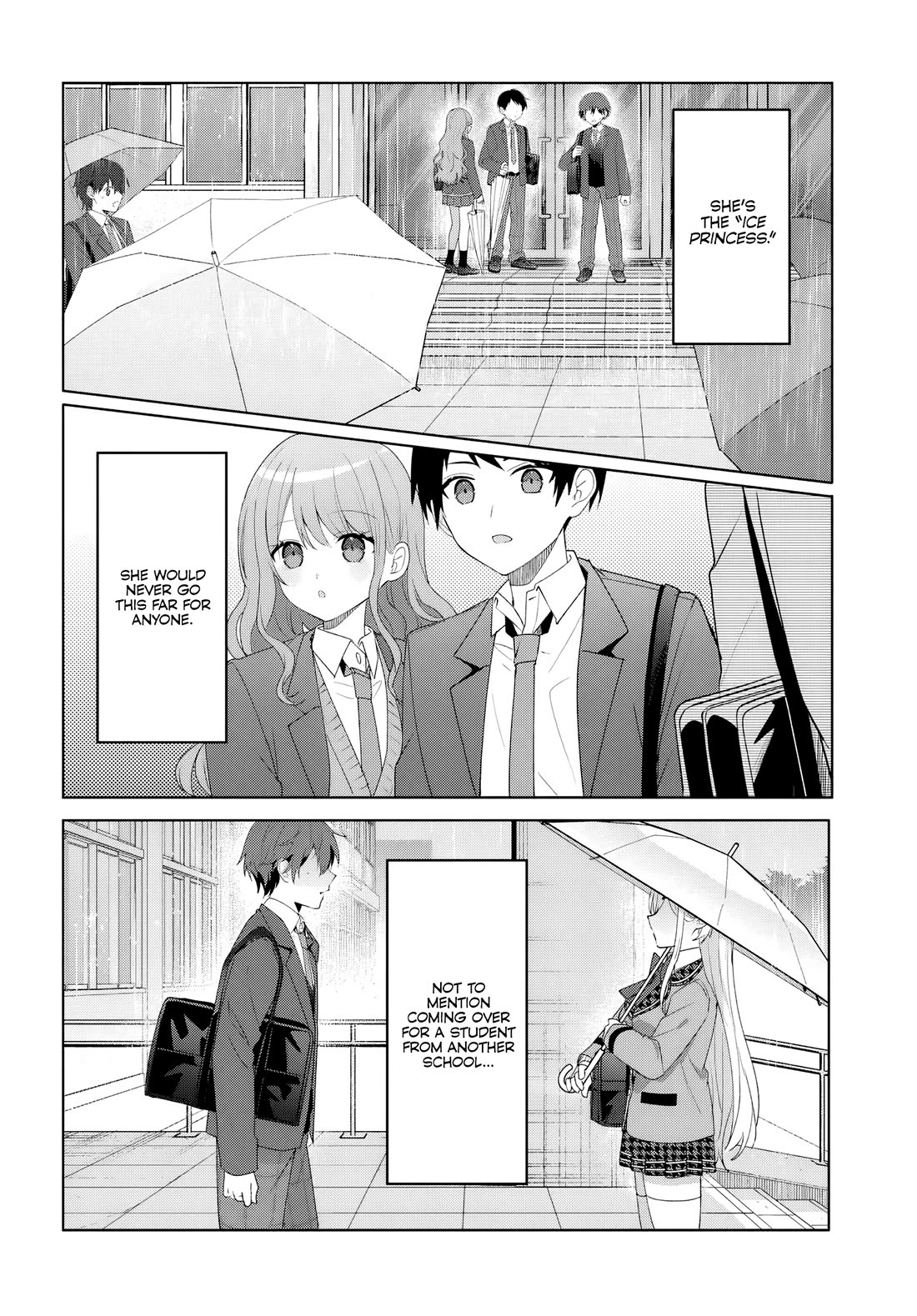 After Helping the “Ice Princess” From Another School, I Decided to Start as a Friend Chapter 5 - Page 26