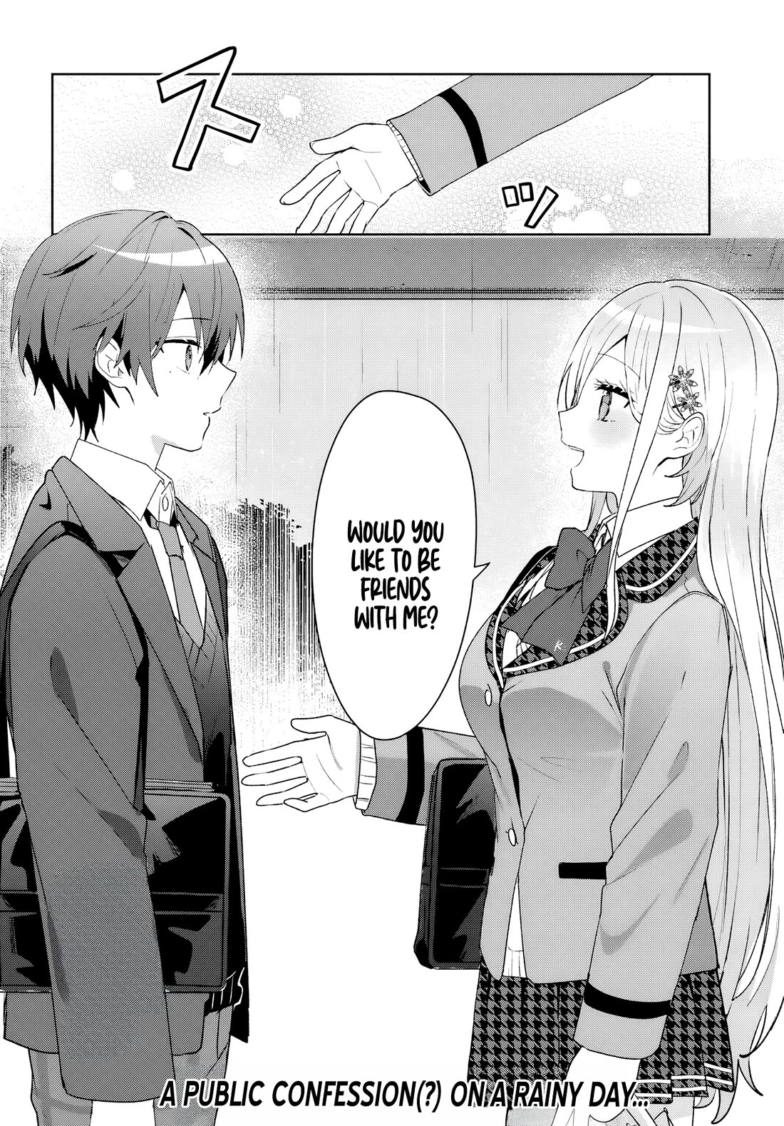 After Helping the “Ice Princess” From Another School, I Decided to Start as a Friend Chapter 5 - Page 32
