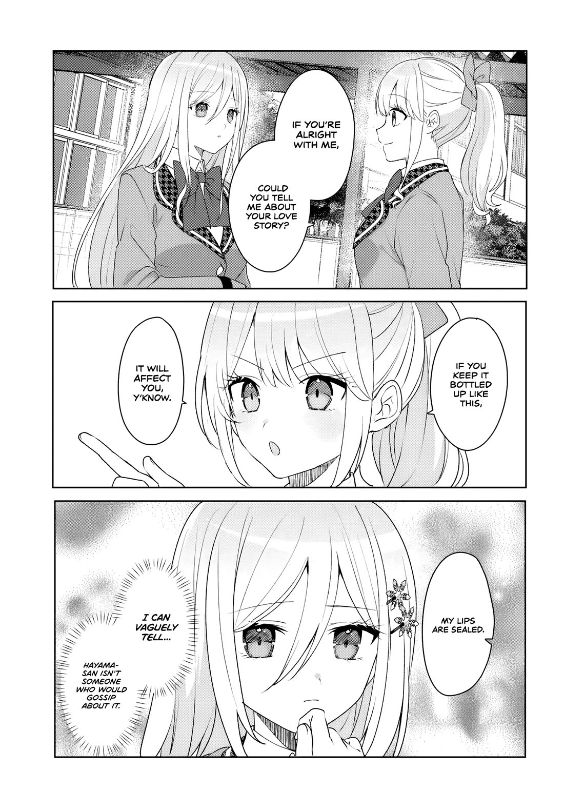 After Helping the “Ice Princess” From Another School, I Decided to Start as a Friend Chapter 5 - Page 9