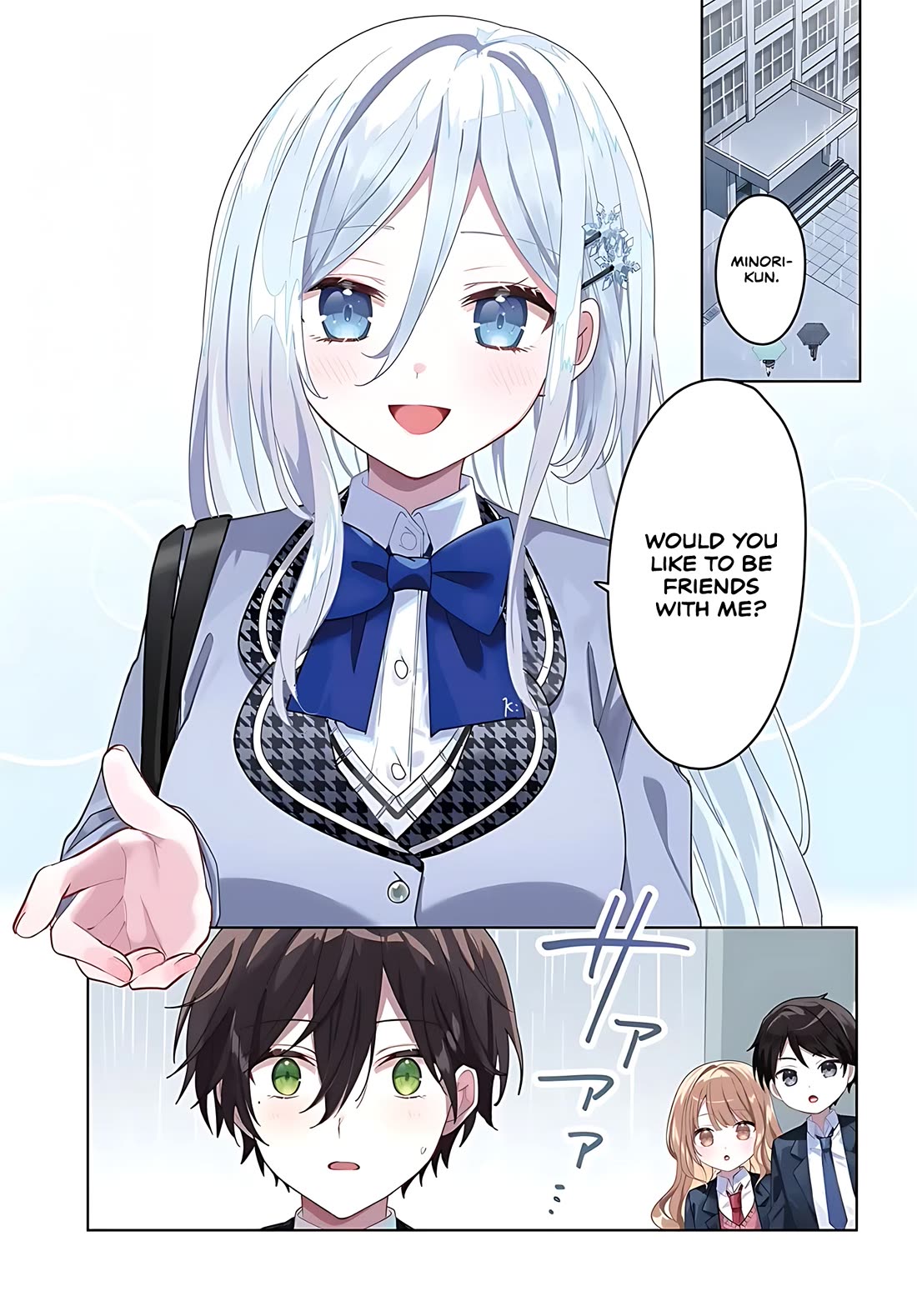 After Helping the “Ice Princess” From Another School, I Decided to Start as a Friend Chapter 6 - Page 1