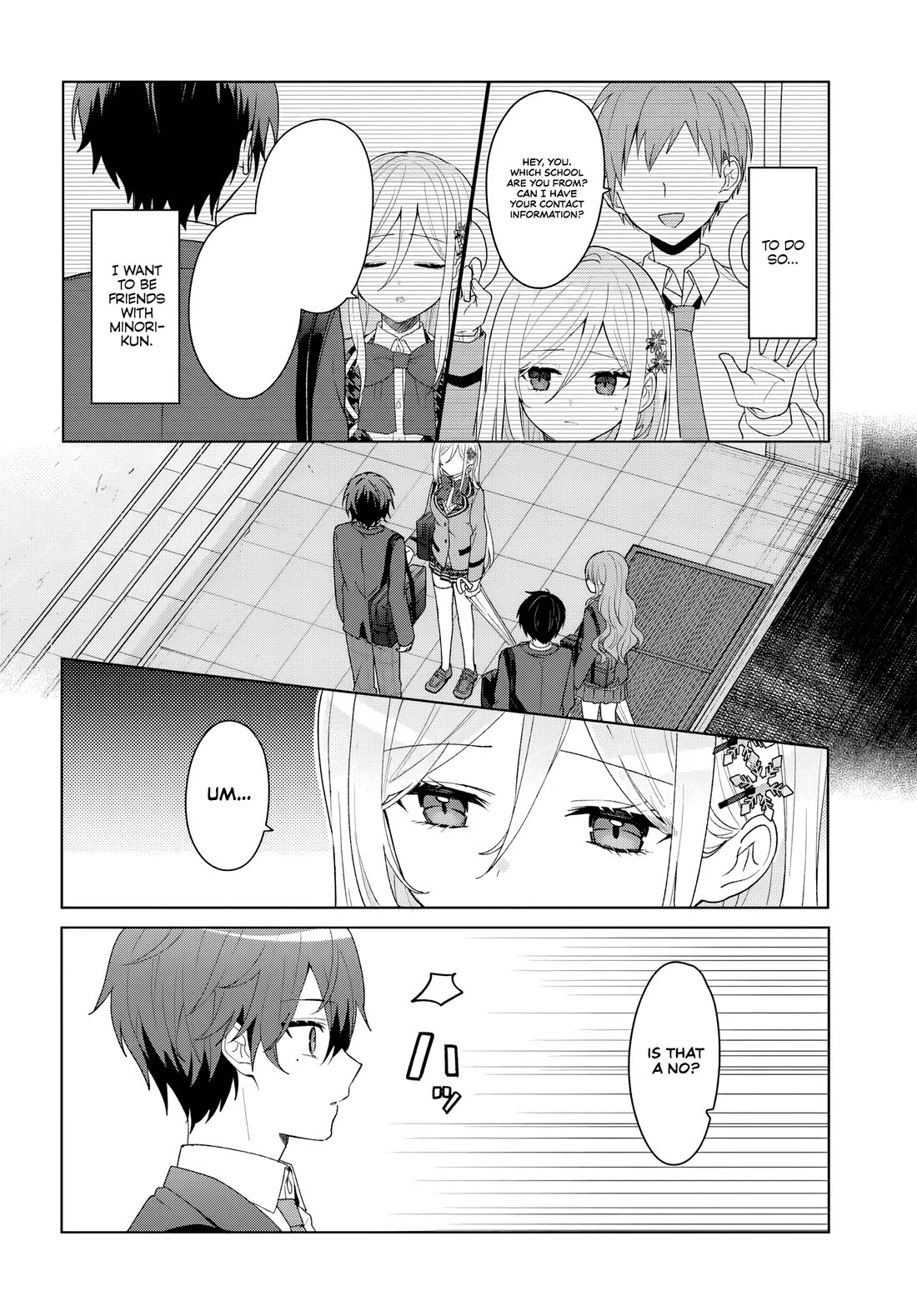 After Helping the “Ice Princess” From Another School, I Decided to Start as a Friend Chapter 6 - Page 4