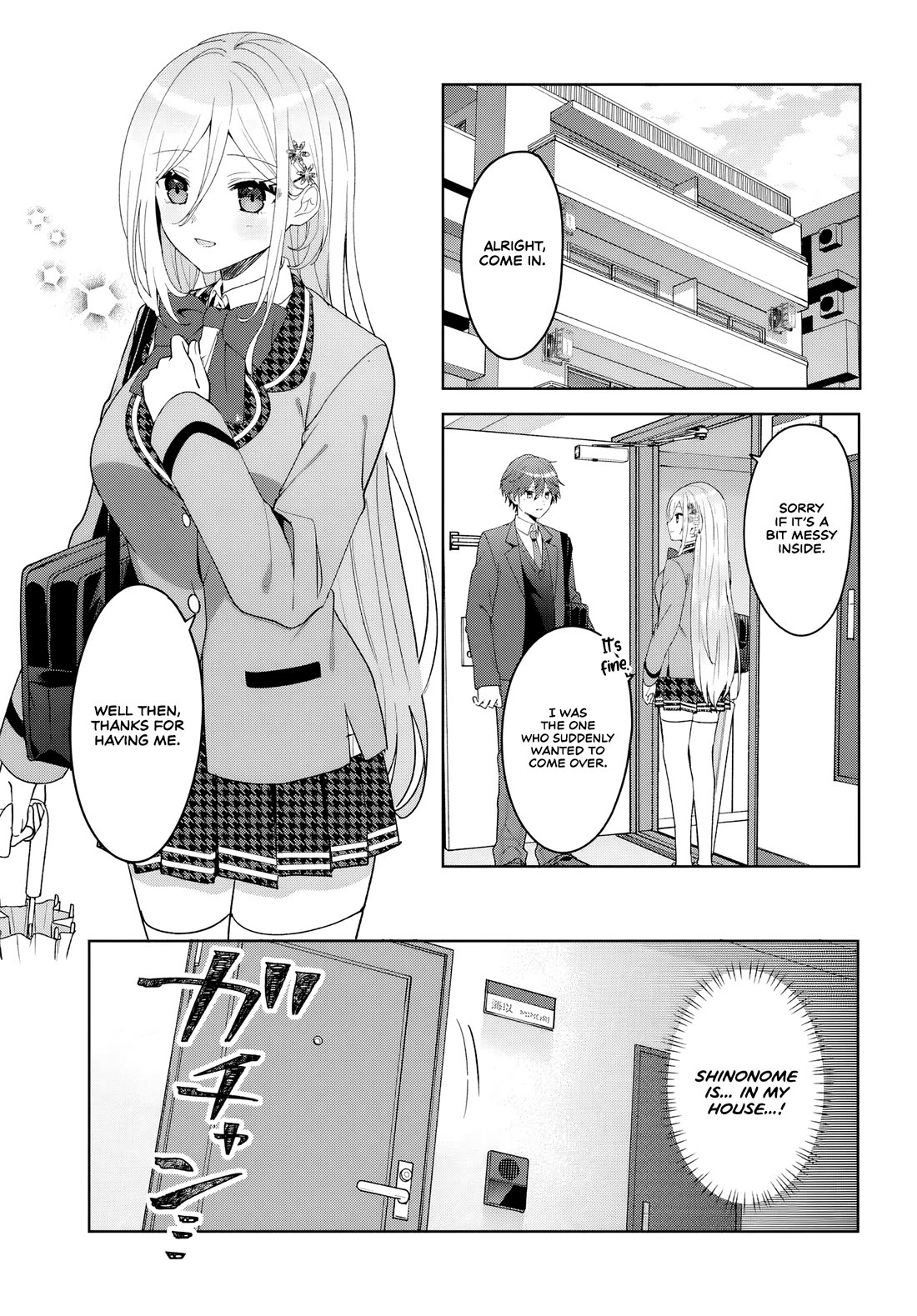 After Helping the “Ice Princess” From Another School, I Decided to Start as a Friend Chapter 7 - Page 1