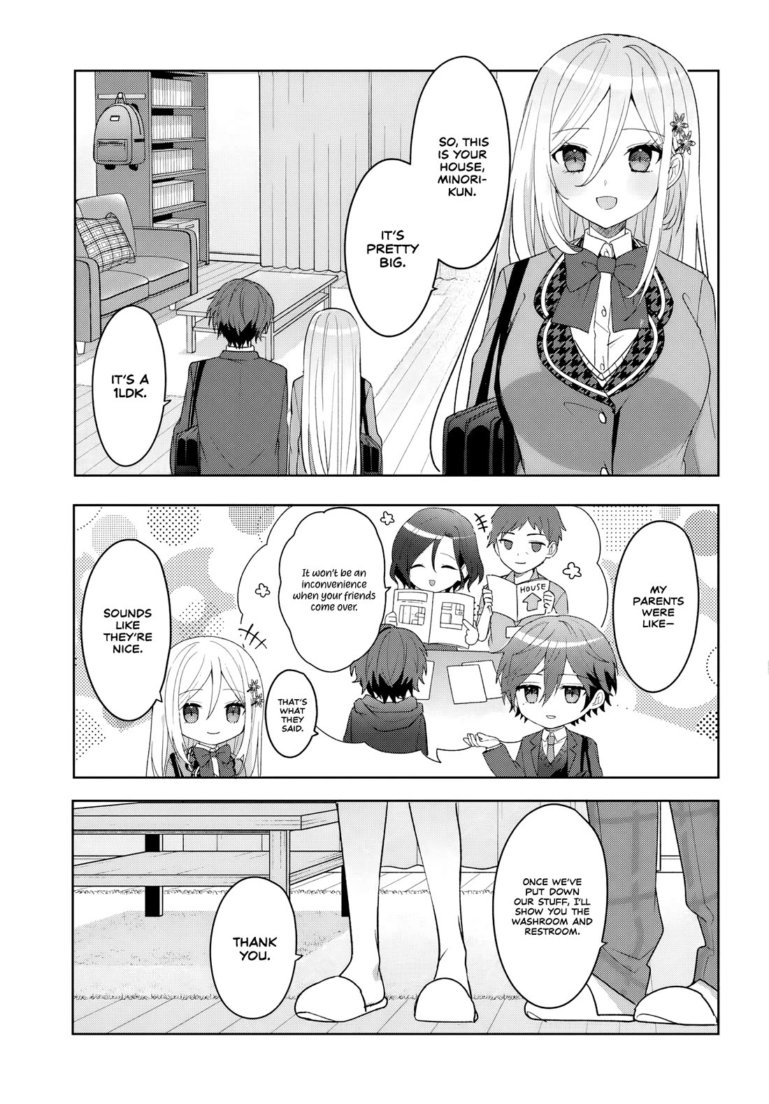 After Helping the “Ice Princess” From Another School, I Decided to Start as a Friend Chapter 7 - Page 3