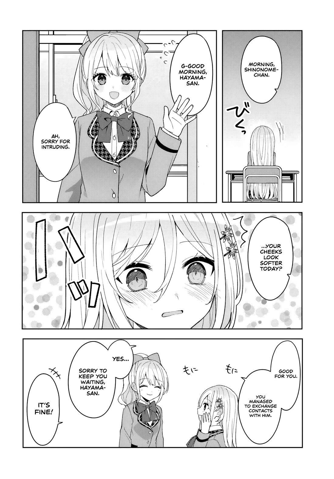 After Helping the “Ice Princess” From Another School, I Decided to Start as a Friend Chapter 9 - Page 4